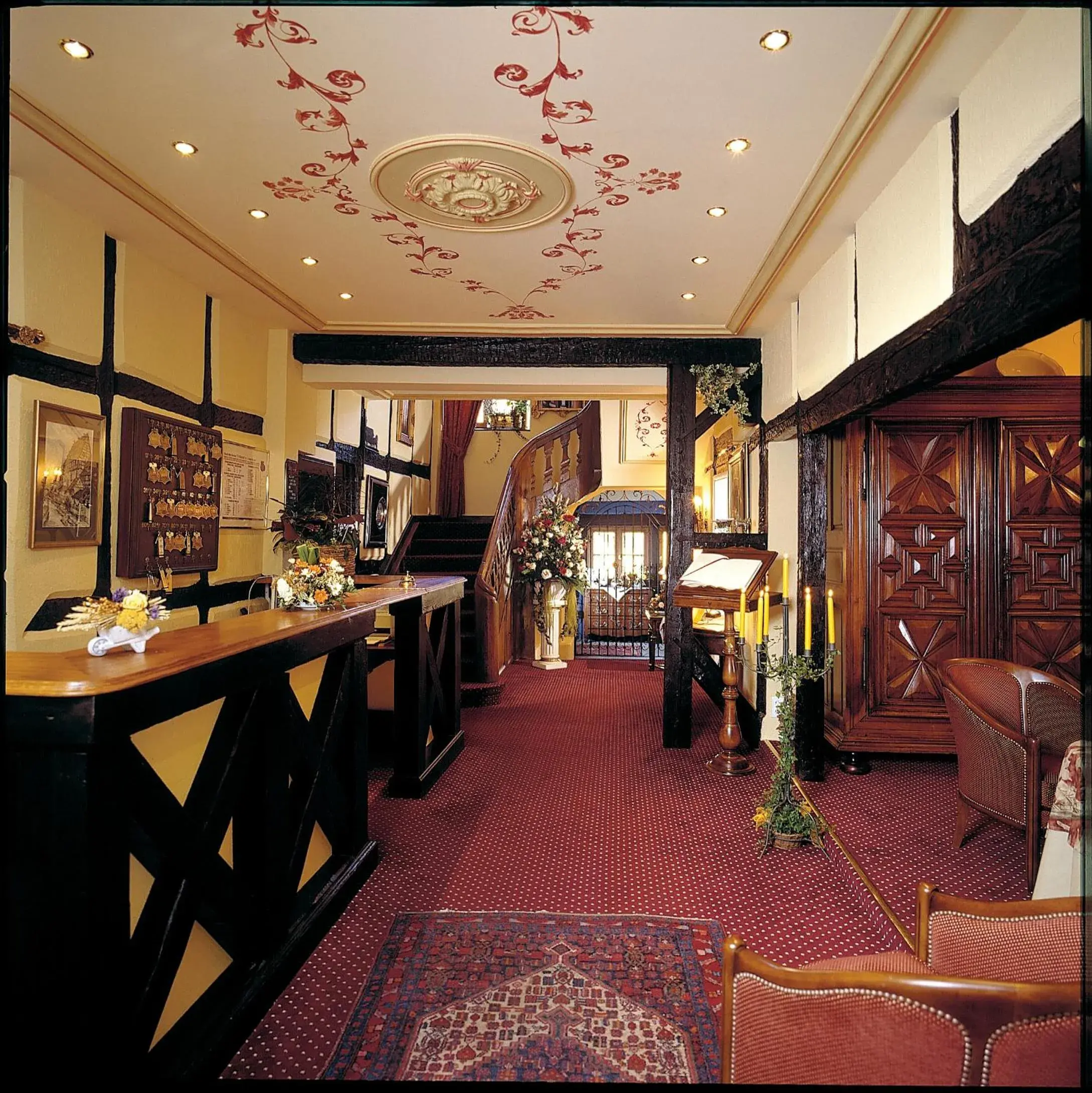 Lobby or reception, Restaurant/Places to Eat in Hostellerie Le Marechal