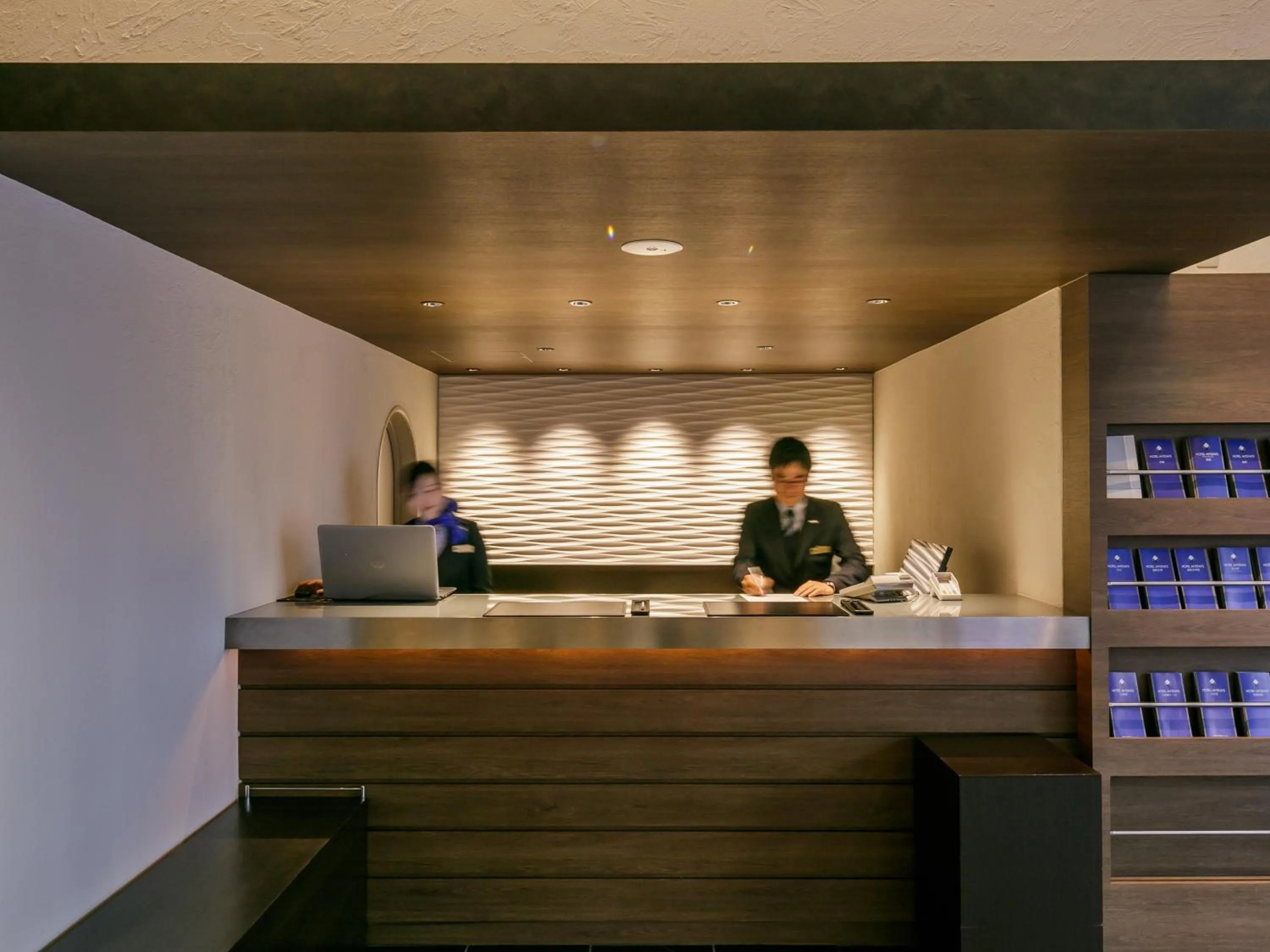 Lobby or reception in Hotel Mystays Kagoshima Tenmonkan Annex