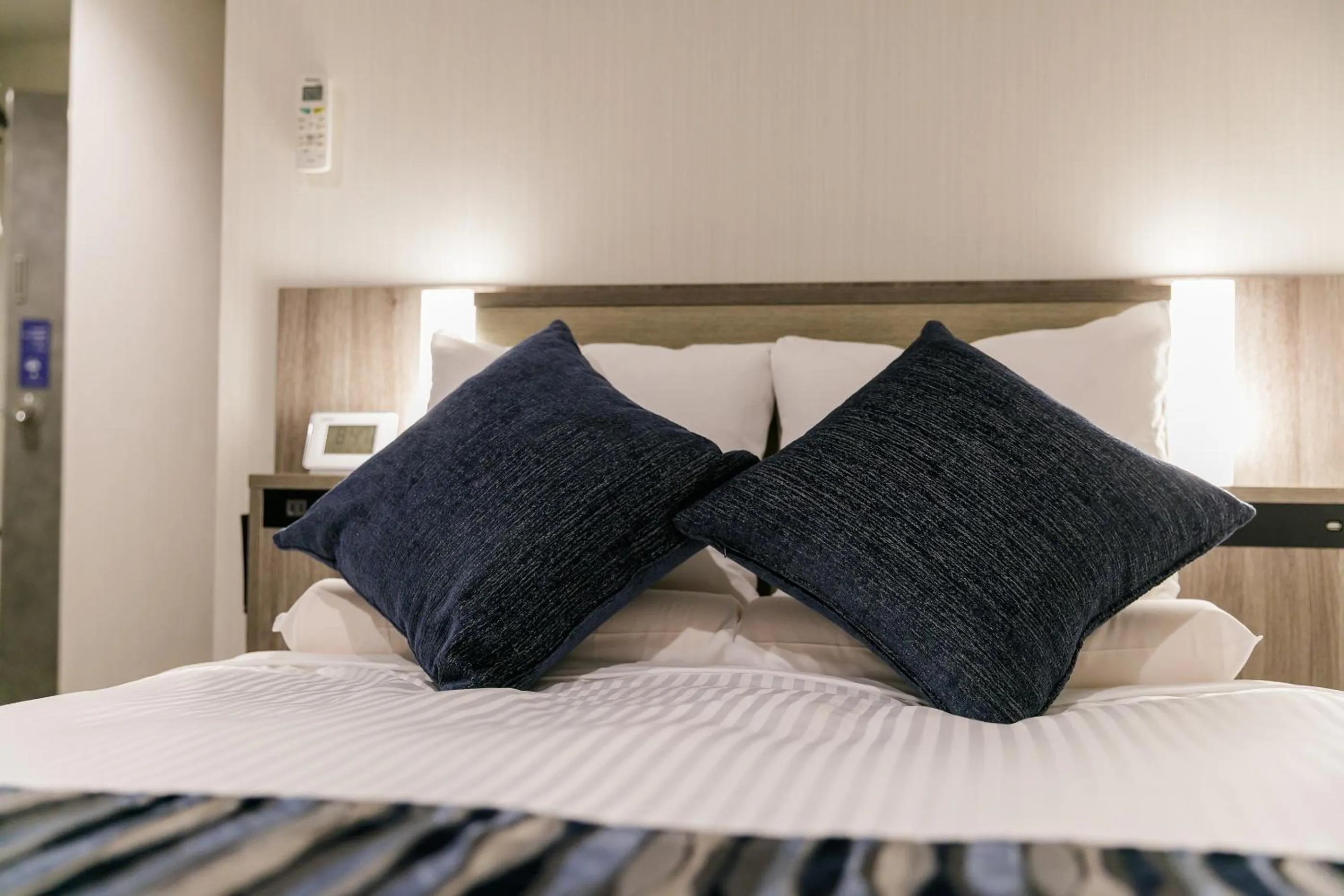 Photo of the whole room, Bed in Hotel Mystays Kagoshima Tenmonkan Annex