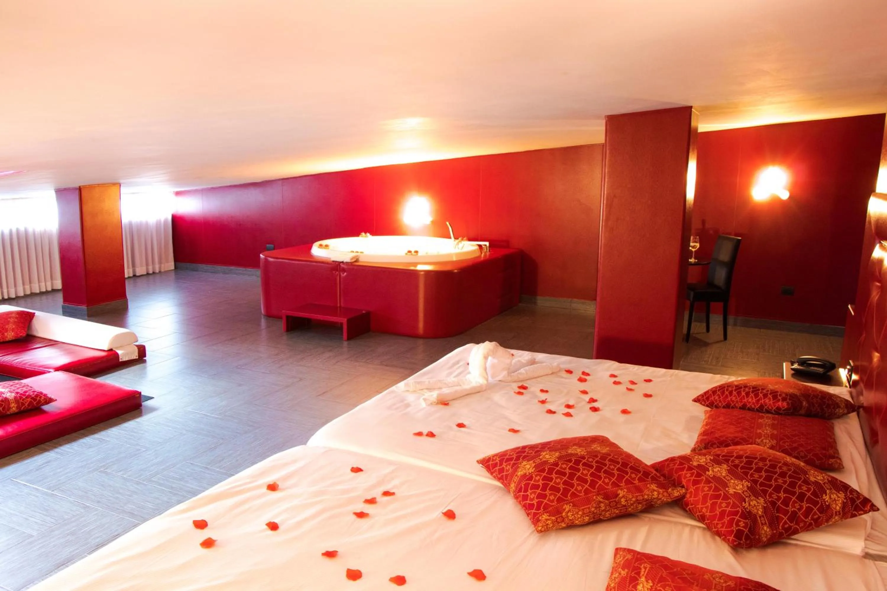 Bed in Hotel Masaniello Luxury