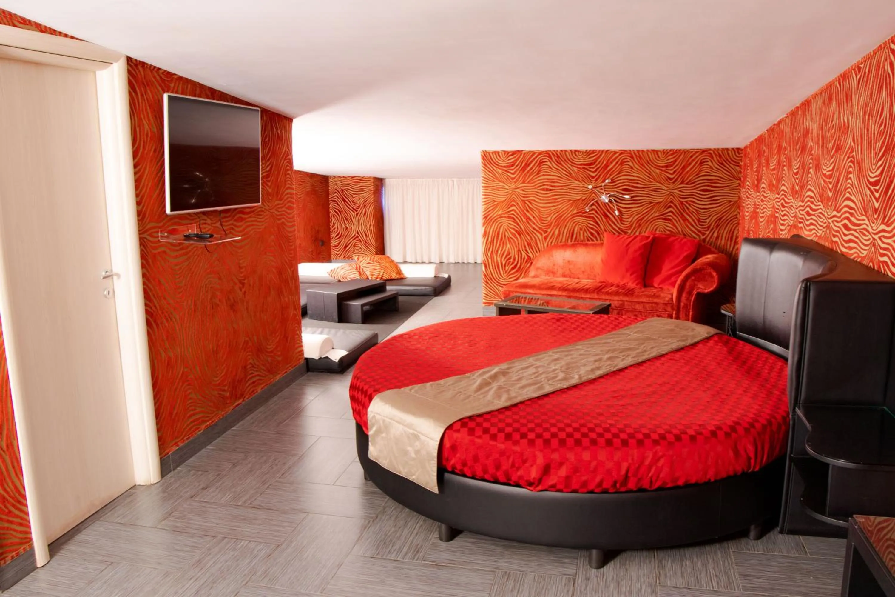 Bed in Hotel Masaniello Luxury
