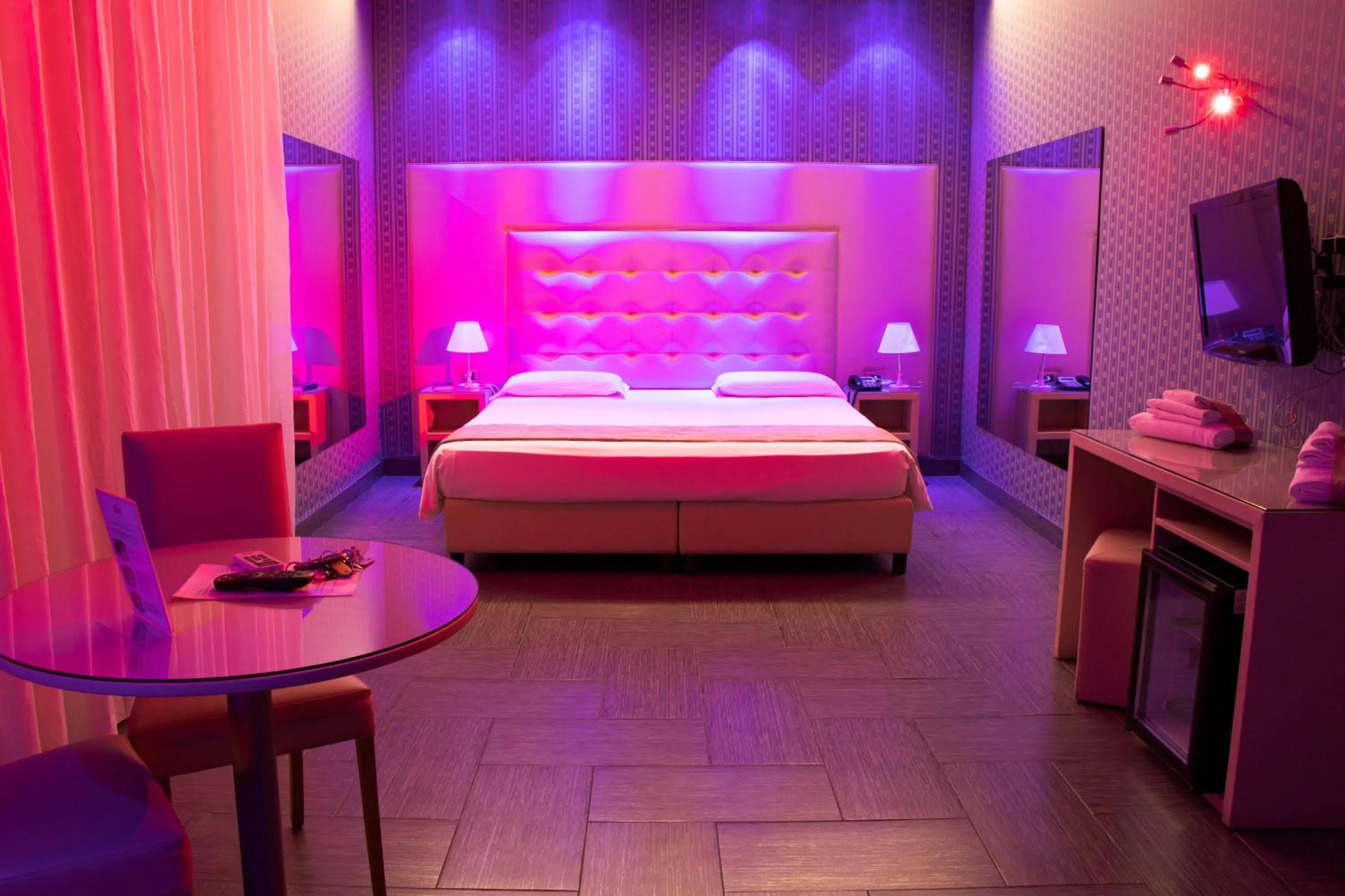 Bed in Hotel Masaniello Luxury