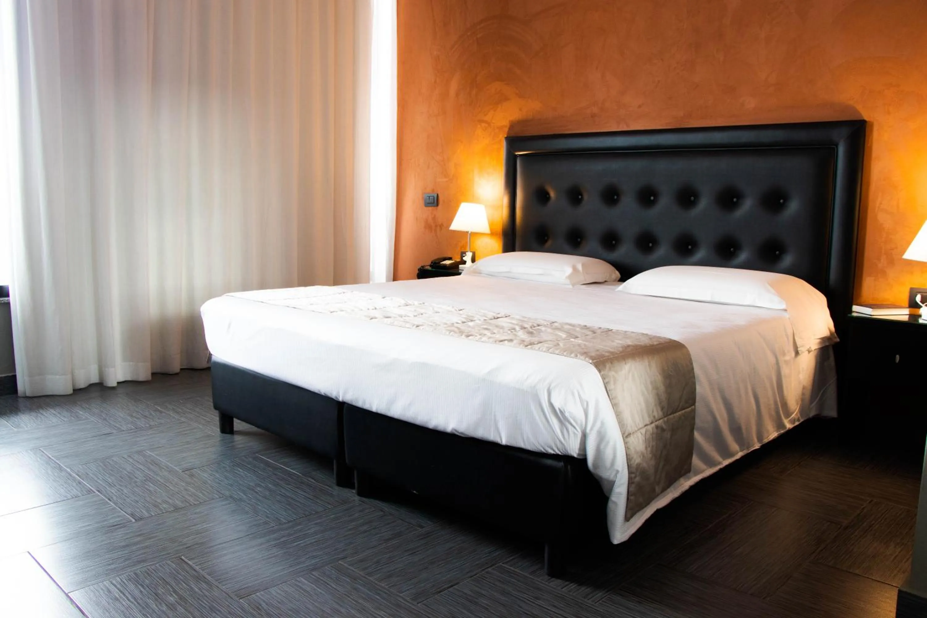 Bed in Hotel Masaniello Luxury