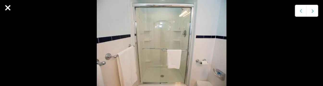 Shower in St Francis Resort