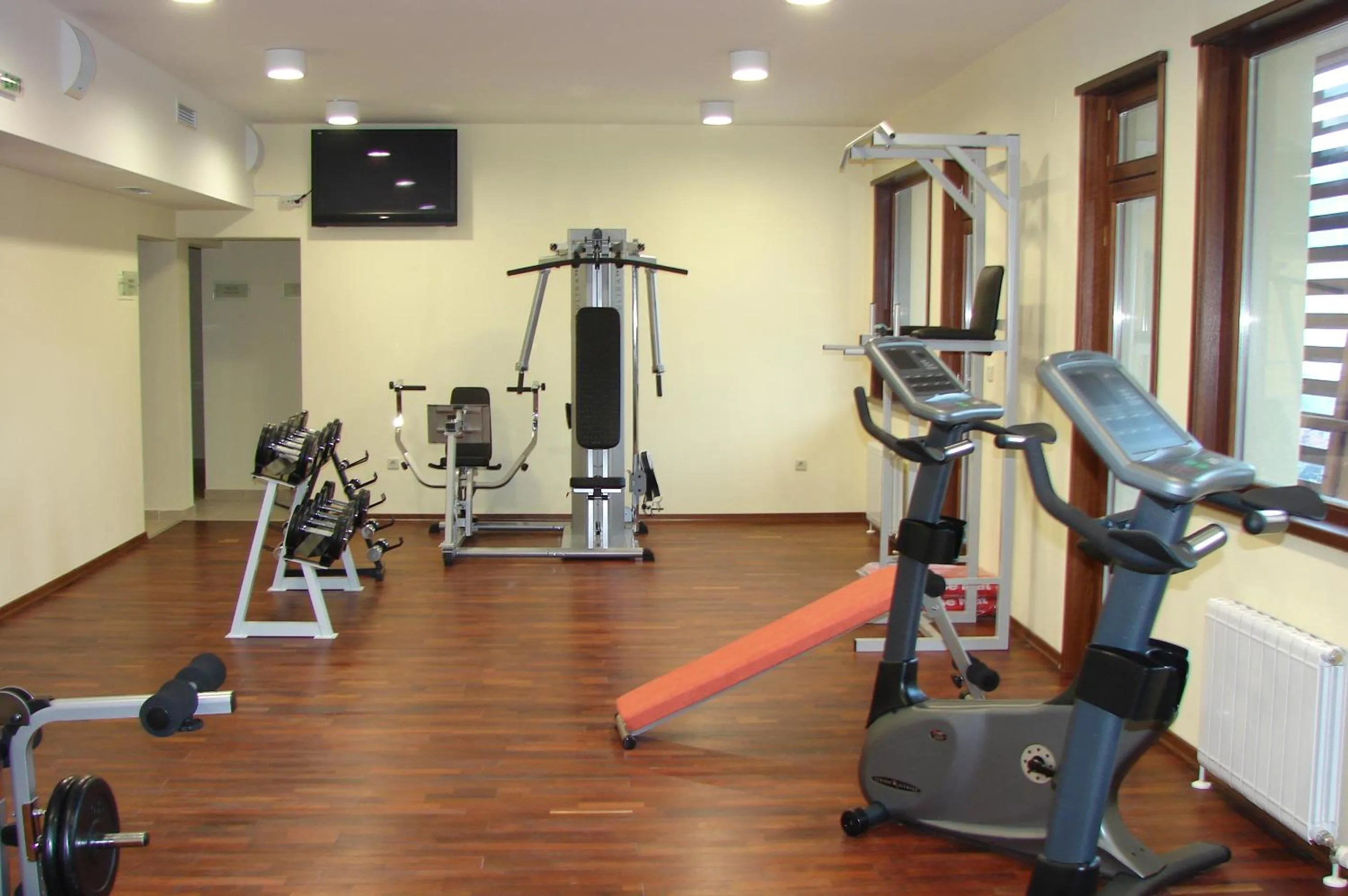 Fitness centre/facilities in Borika Hotel