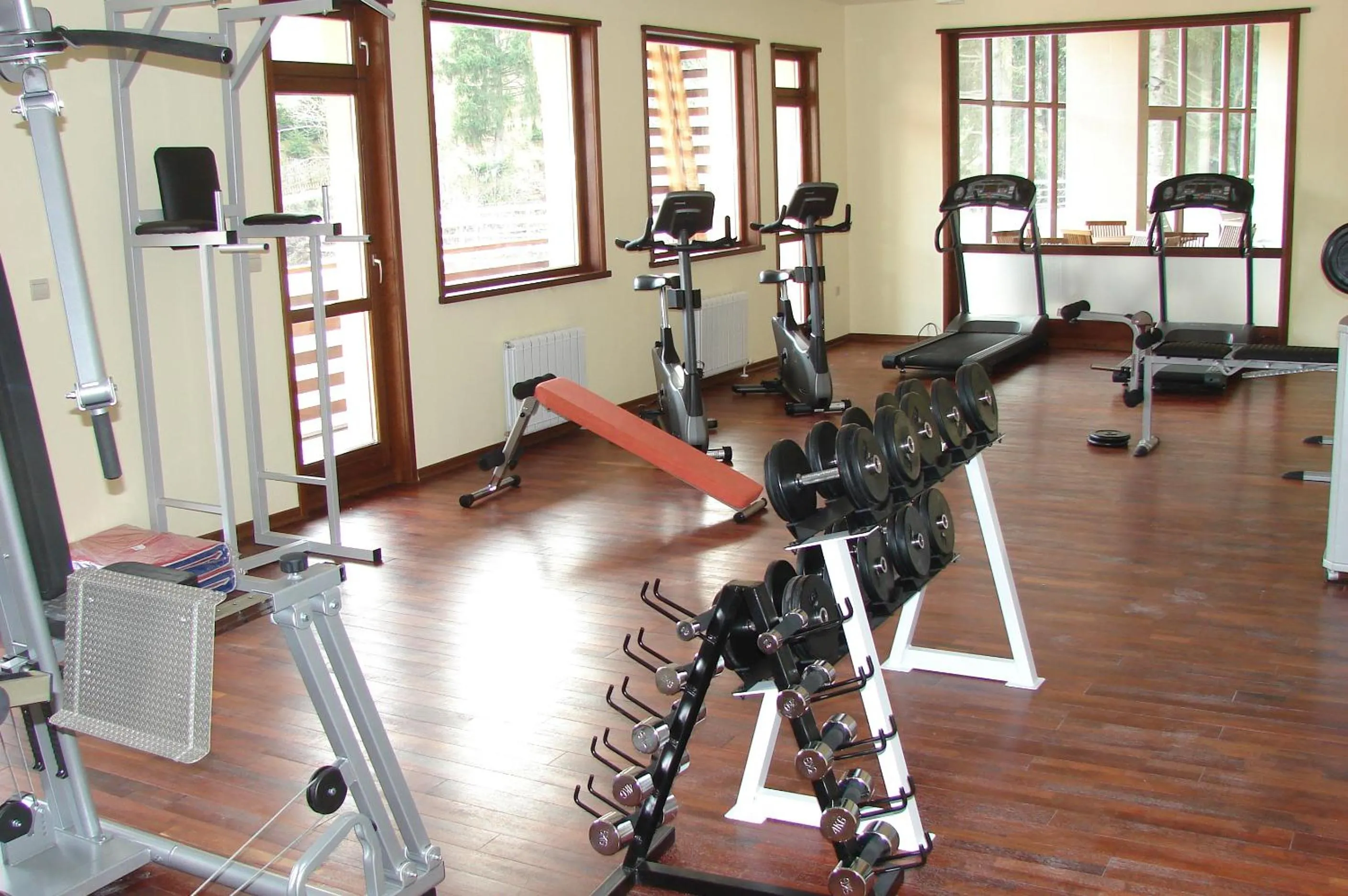 Fitness centre/facilities in Borika Hotel