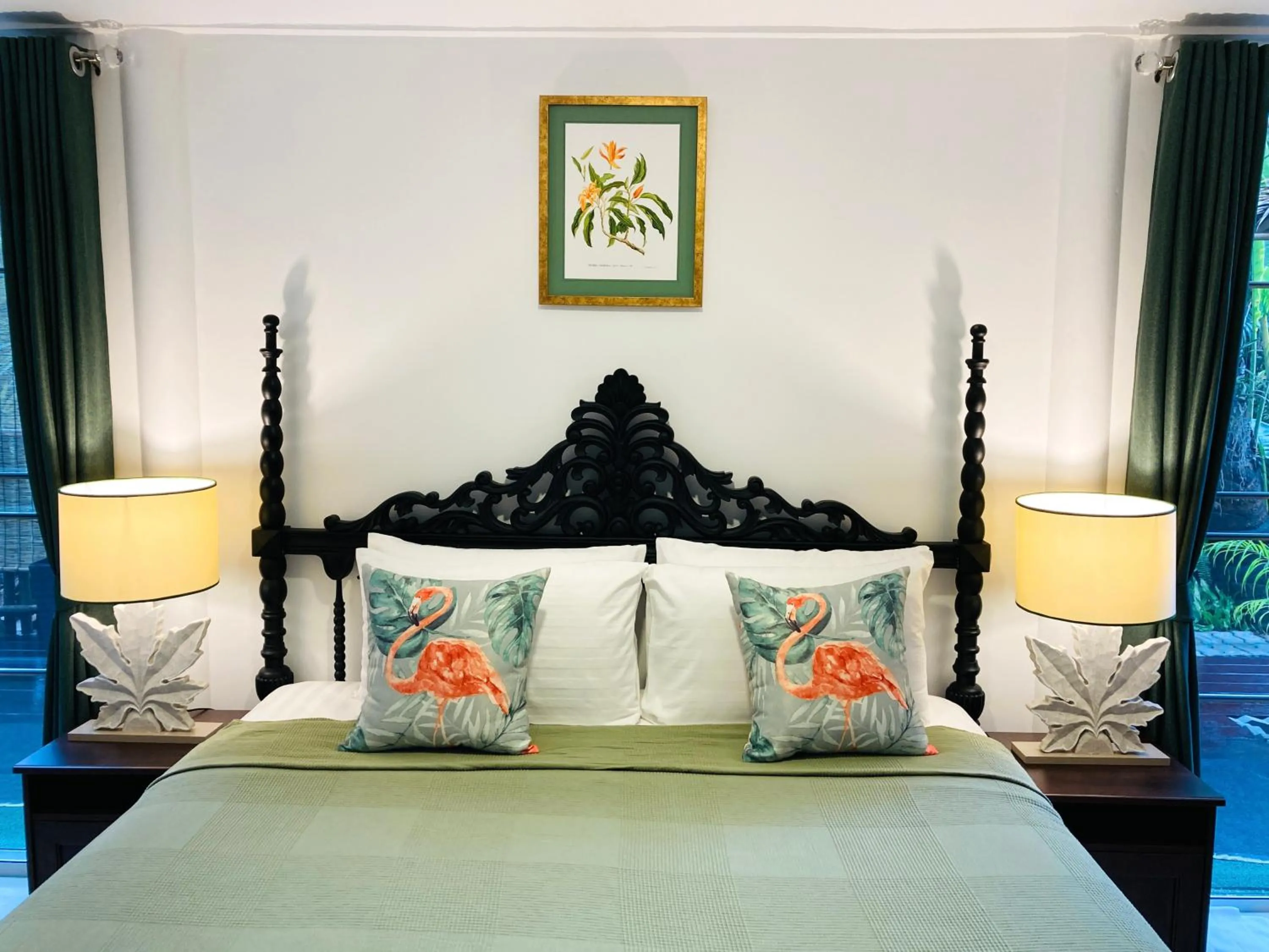 Bed in Ban Kaew Villas