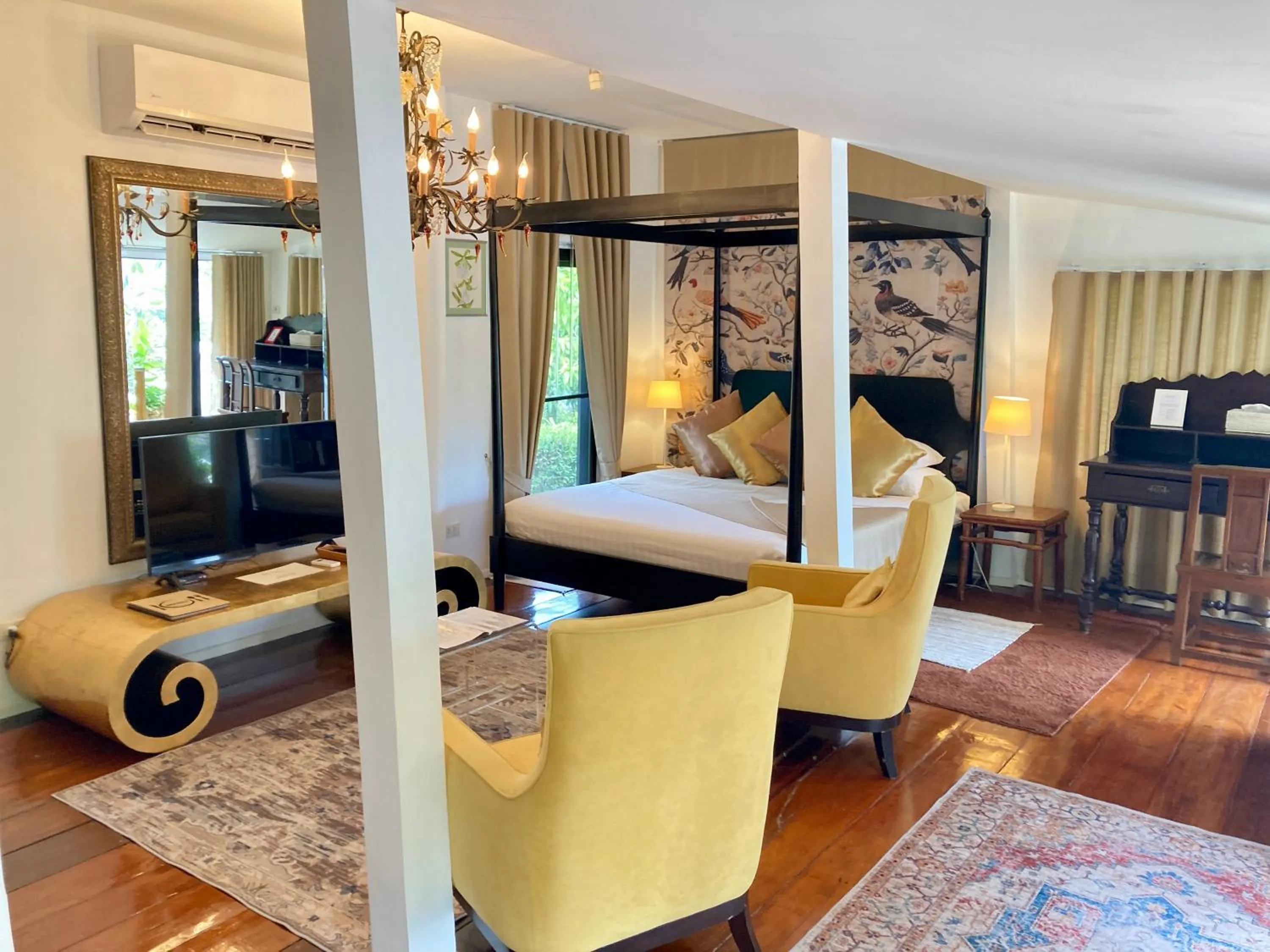 Bed in Ban Kaew Villas