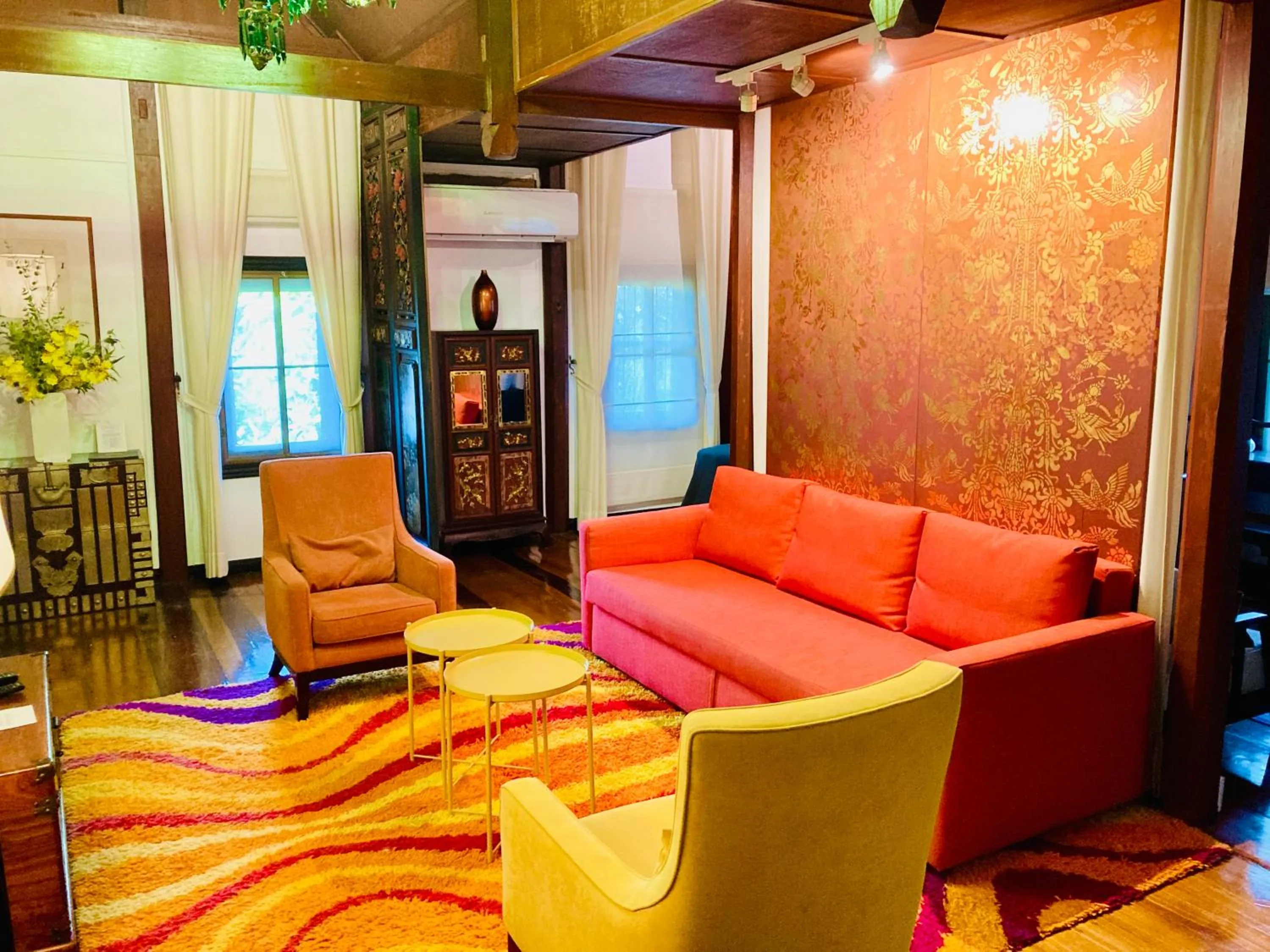 Seating area in Ban Kaew Villas