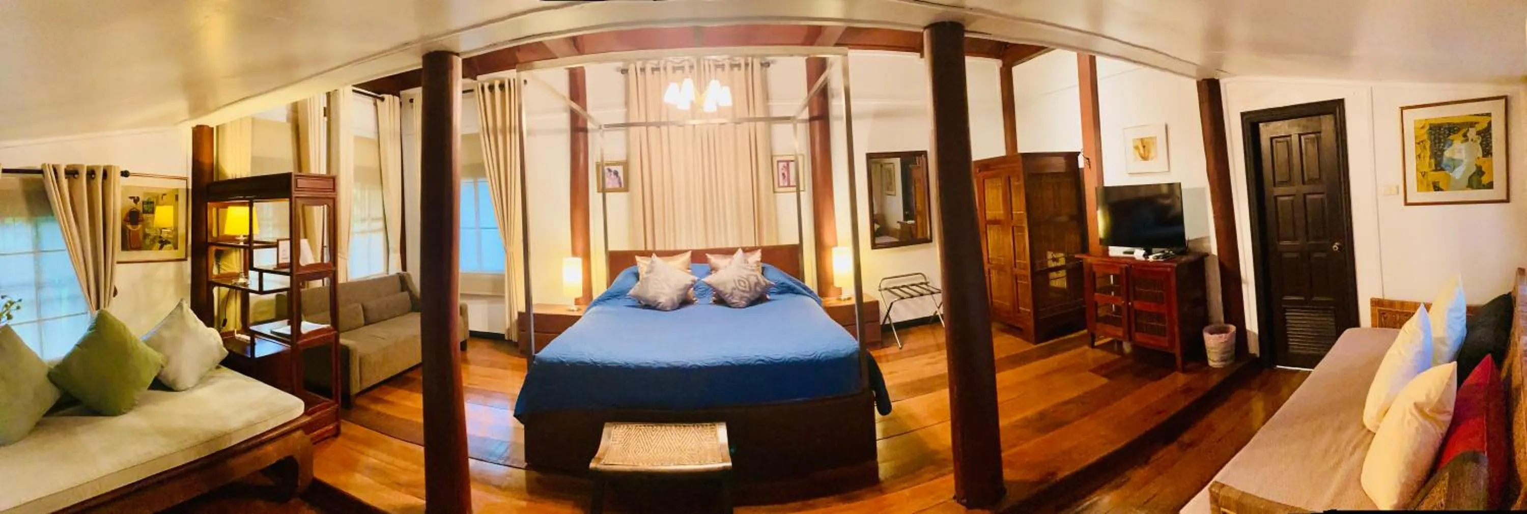 Bed in Ban Kaew Villas