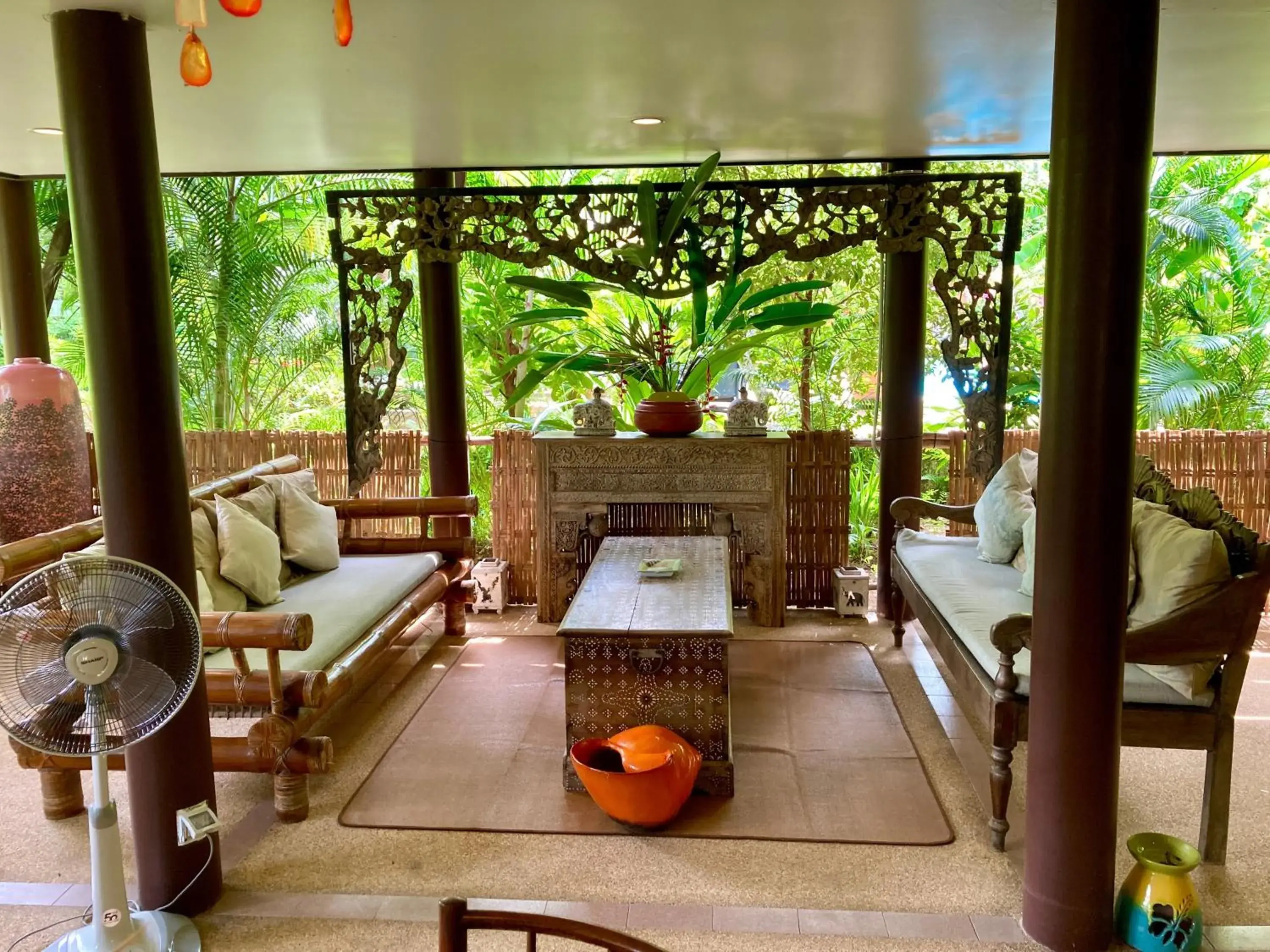 Living room in Ban Kaew Villas Living room in Ban Kaew Villas