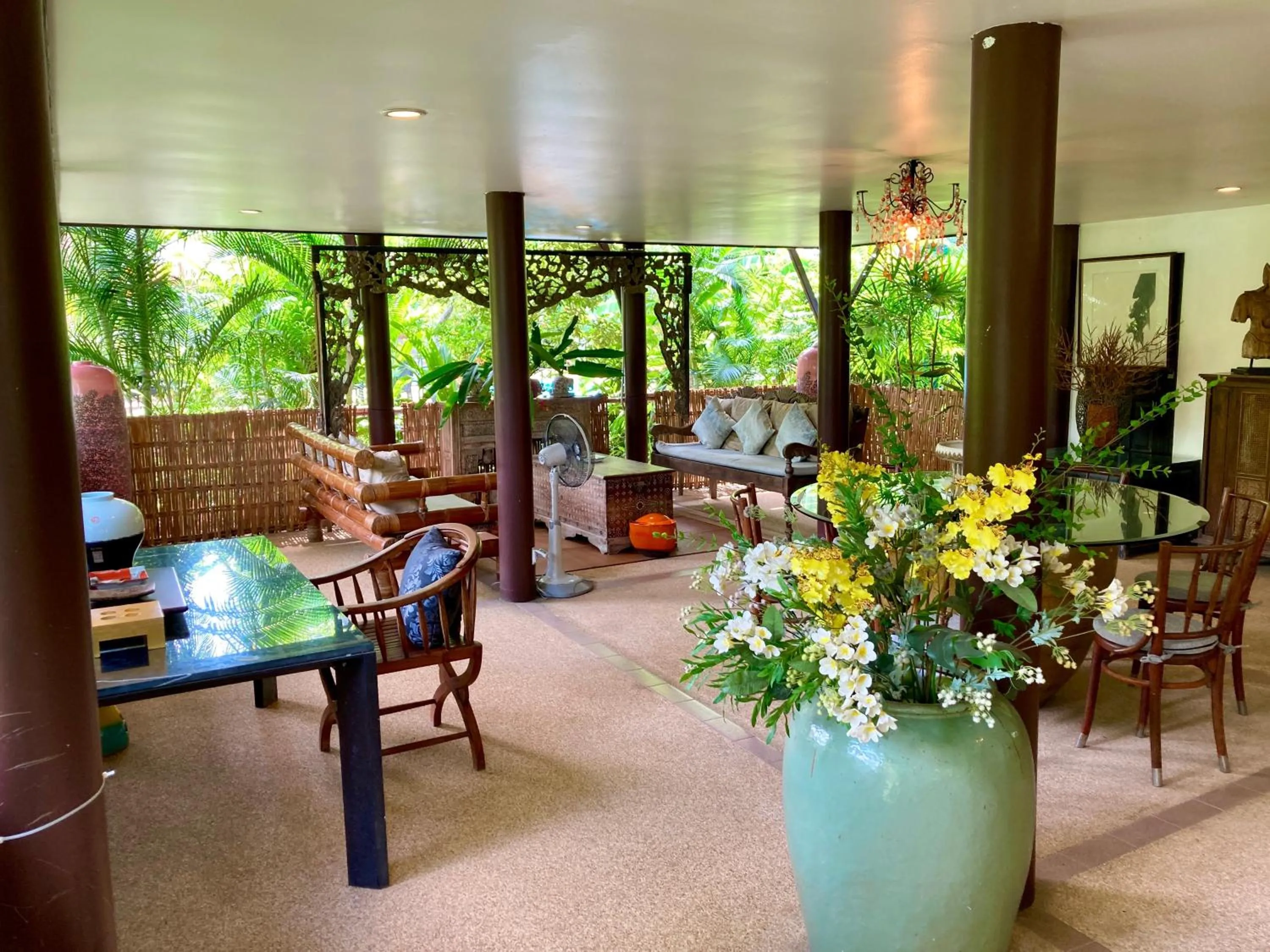 Living room in Ban Kaew Villas