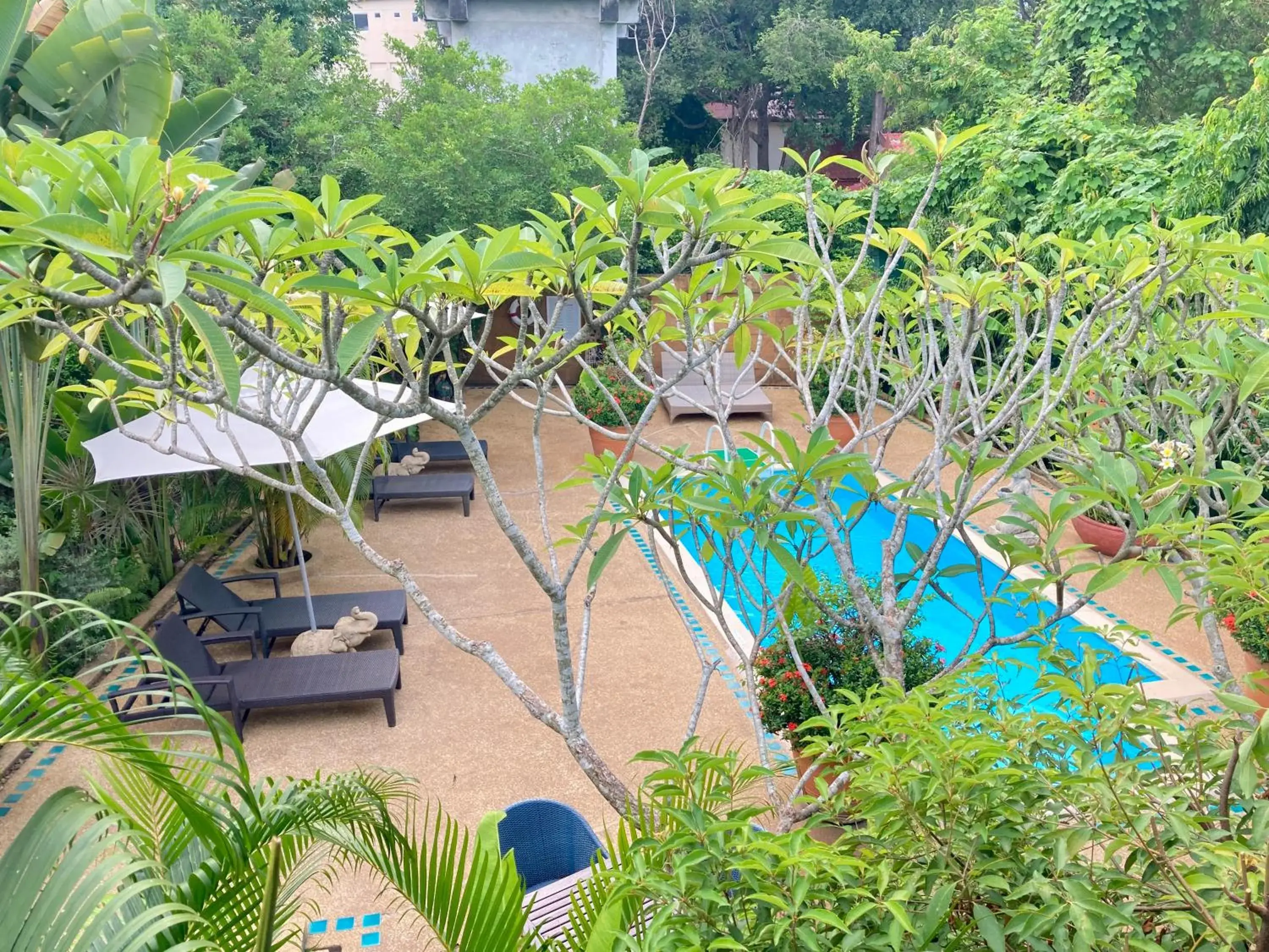 Swimming pool in Ban Kaew Villas Swimming pool in Ban Kaew Villas