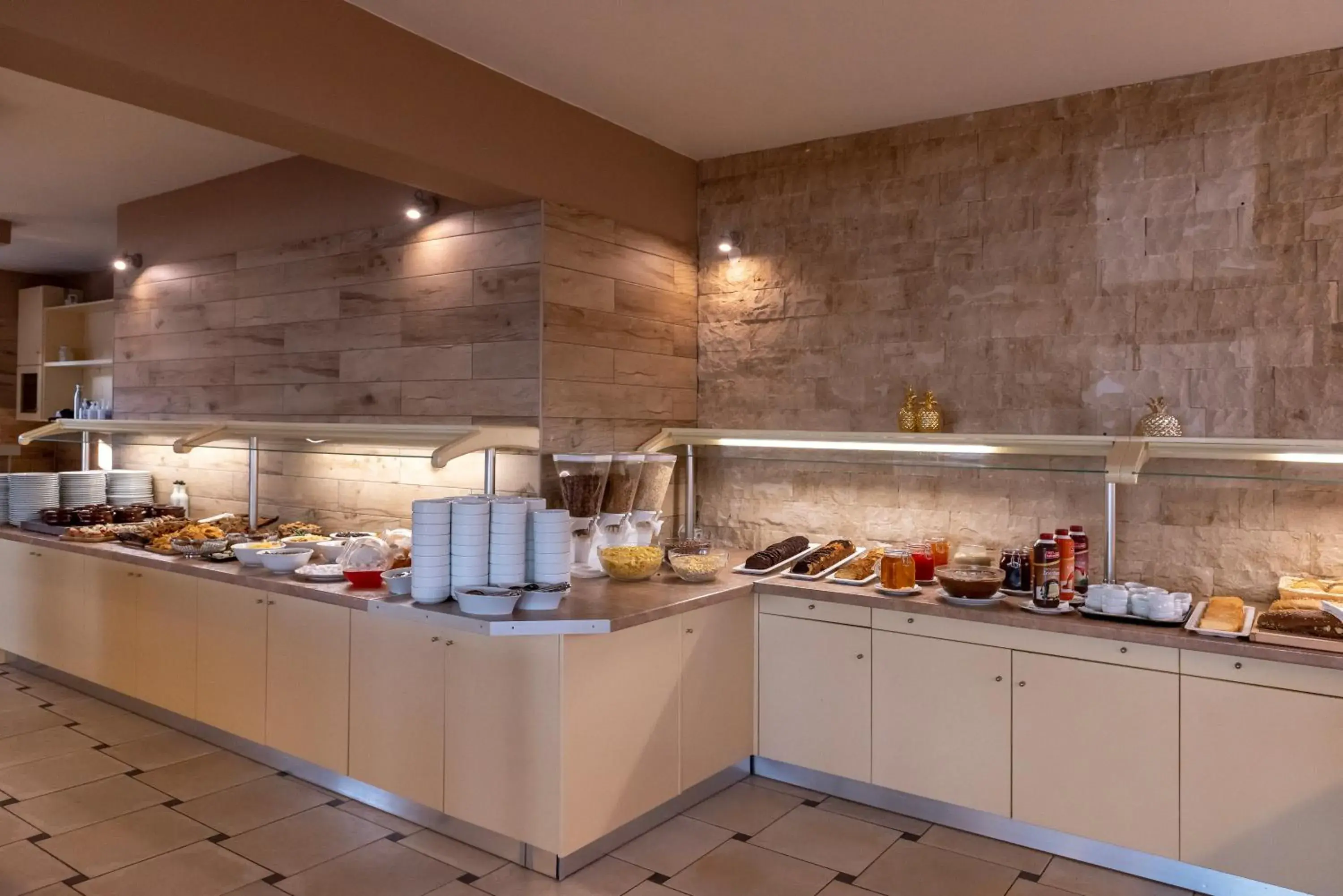 Buffet breakfast in Eurohotel Theo Hotel Buffet breakfast in Eurohotel Theo Hotel