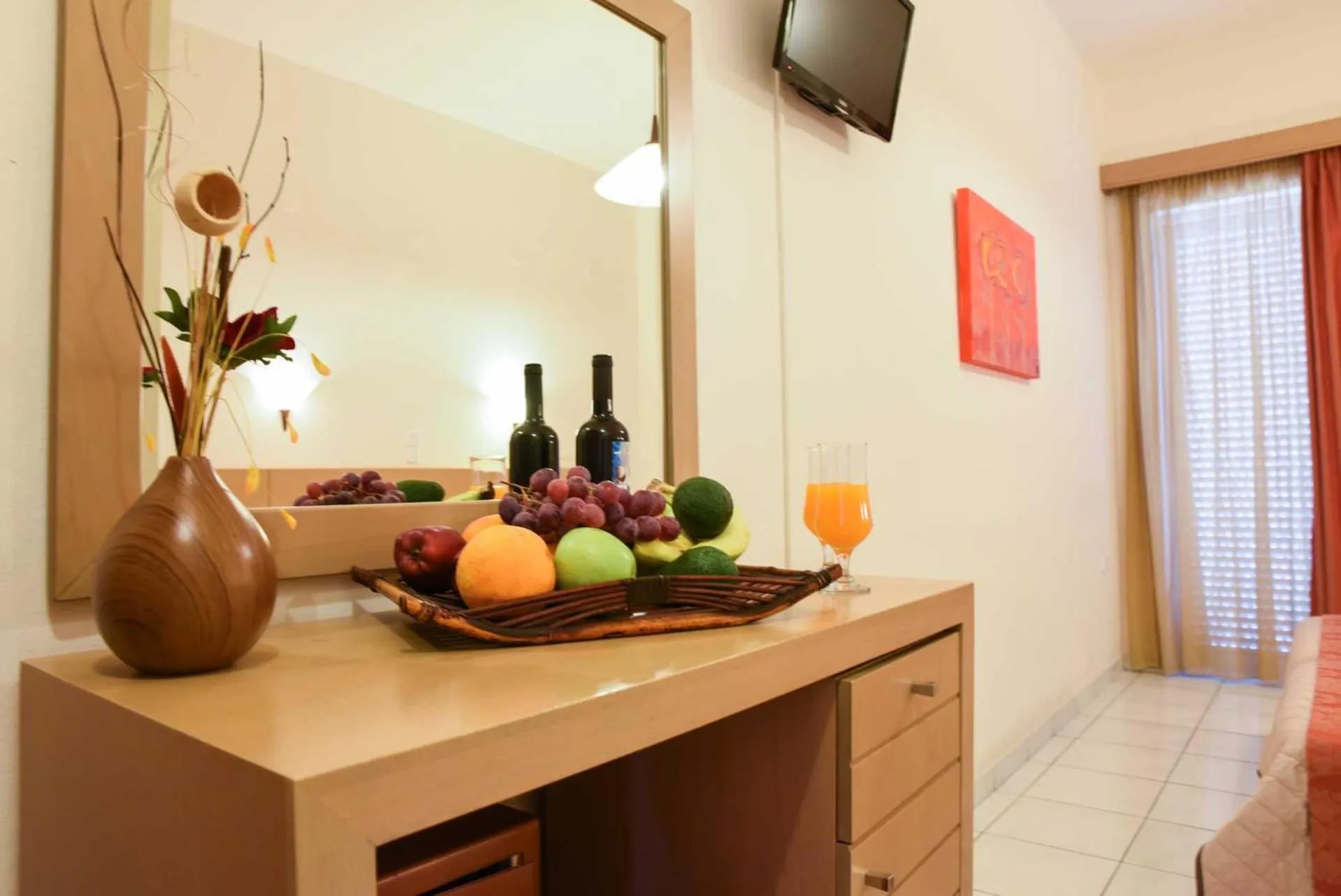 Decorative detail in Eurohotel Theo Hotel