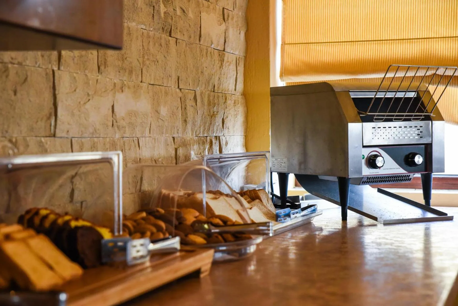 Buffet breakfast in Eurohotel Theo Hotel