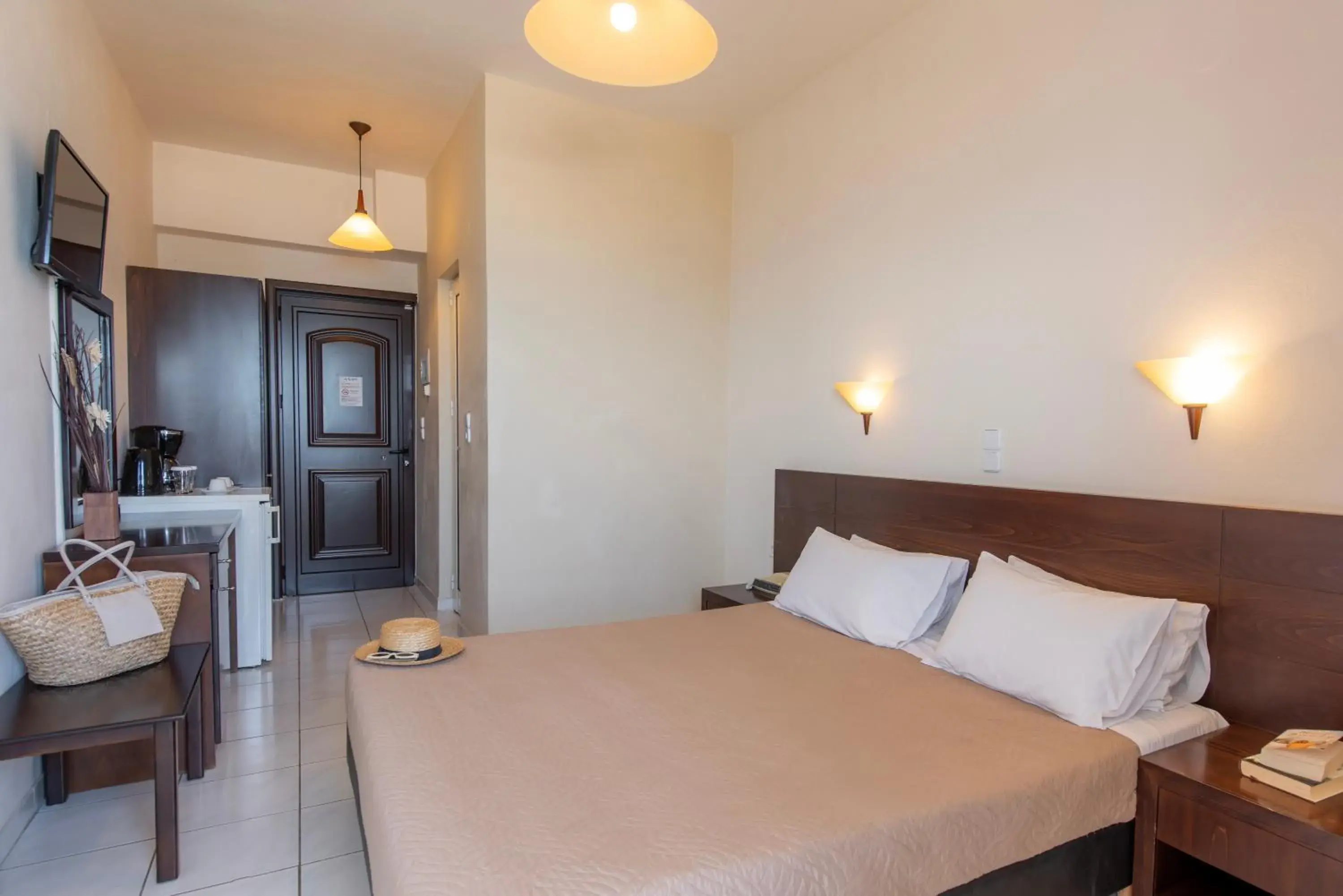 Bed in Eurohotel Theo Hotel Bed in Eurohotel Theo Hotel