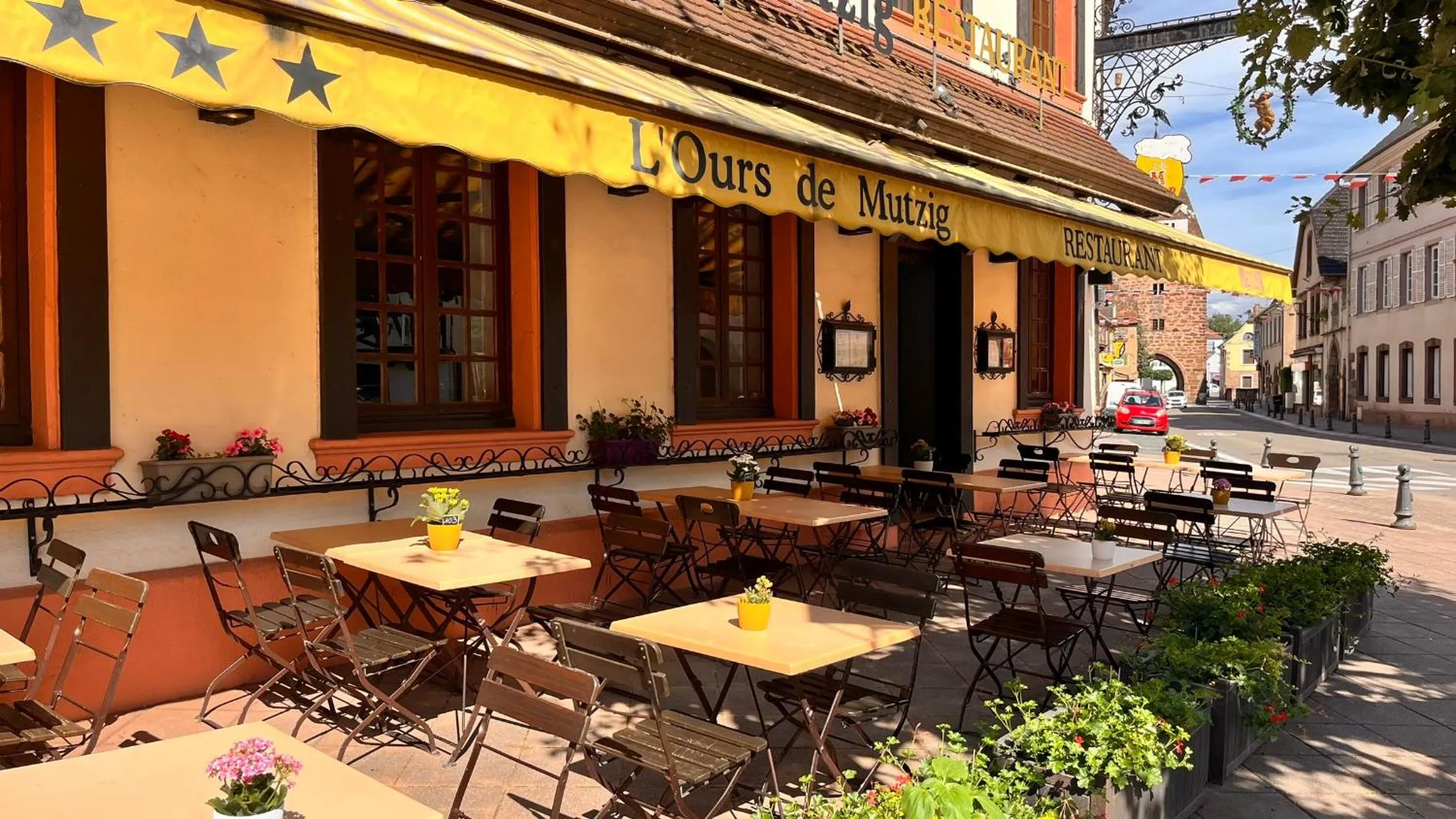 Restaurant/places to eat in Logis Hotel L'Ours de Mutzig