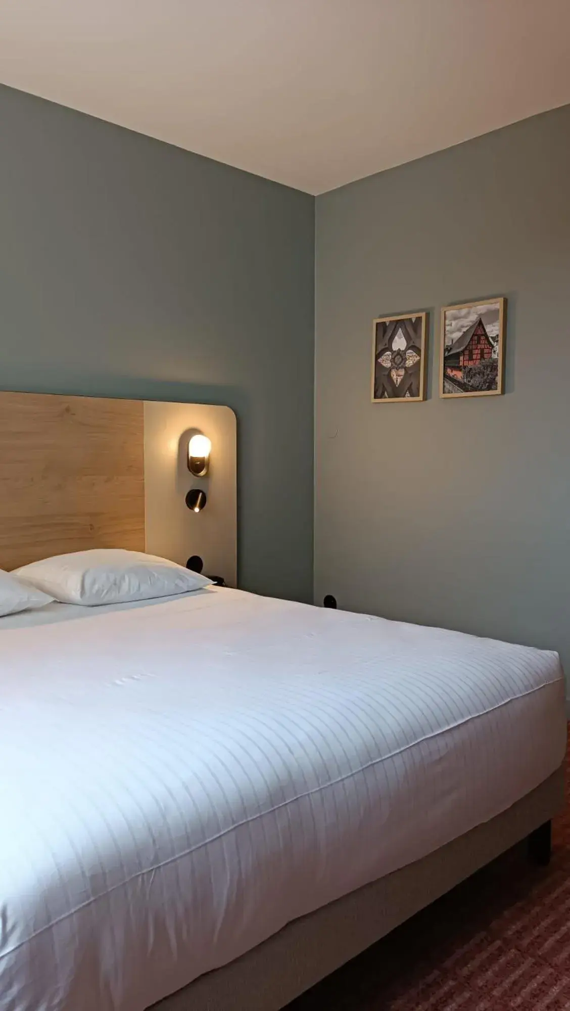 Bedroom, Bed in Logis Hotel L'Ours de Mutzig Bedroom, Bed in Logis Hotel L'Ours de Mutzig