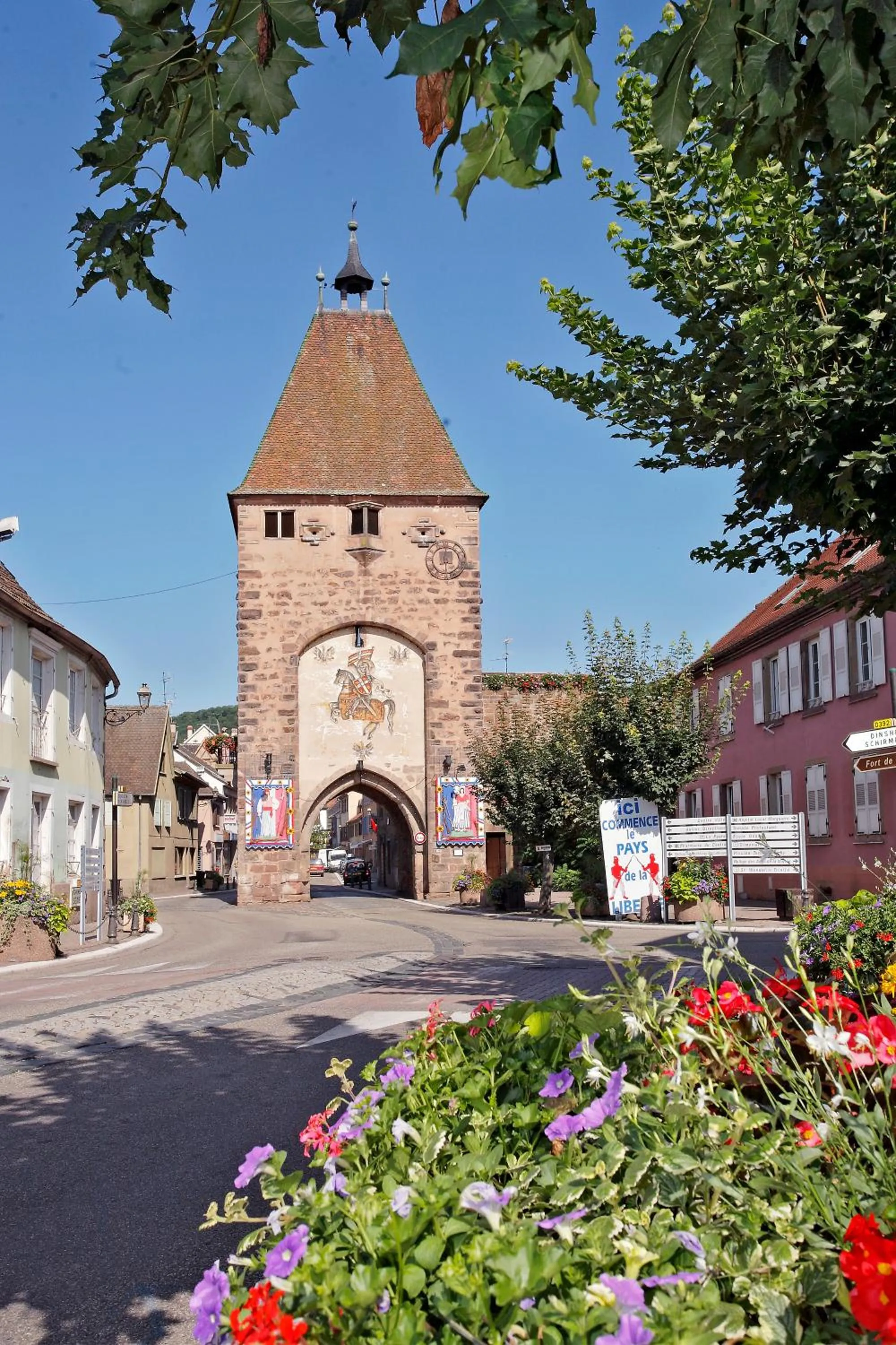 City view in Logis Hotel L'Ours de Mutzig
