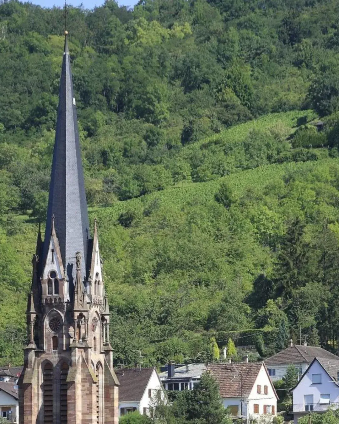 City view in Logis Hotel L'Ours de Mutzig City view in Logis Hotel L'Ours de Mutzig