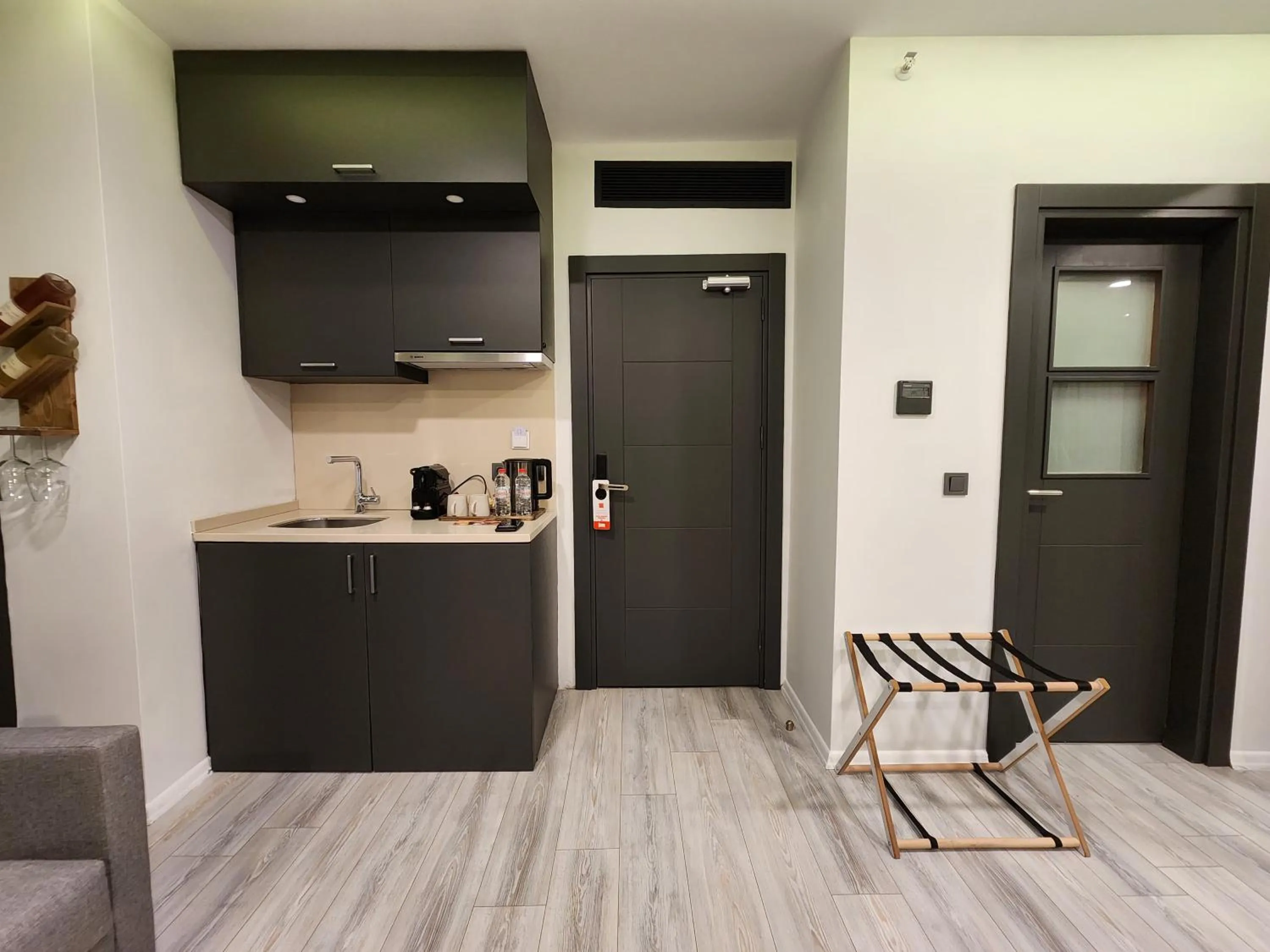 Kitchen or kitchenette in Taksim Landhouse Hotel