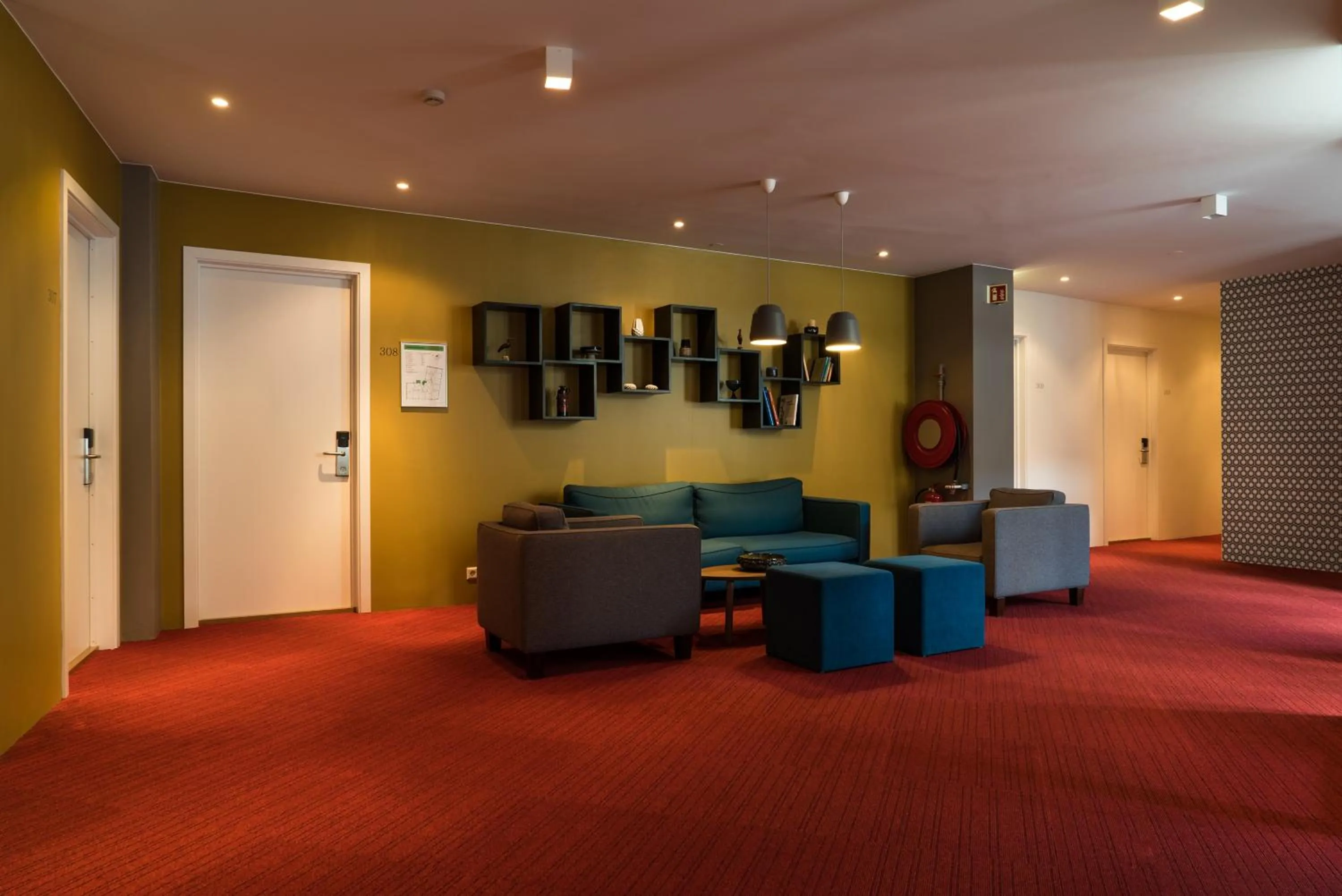 Seating area in Hotel Isafjordur - Horn