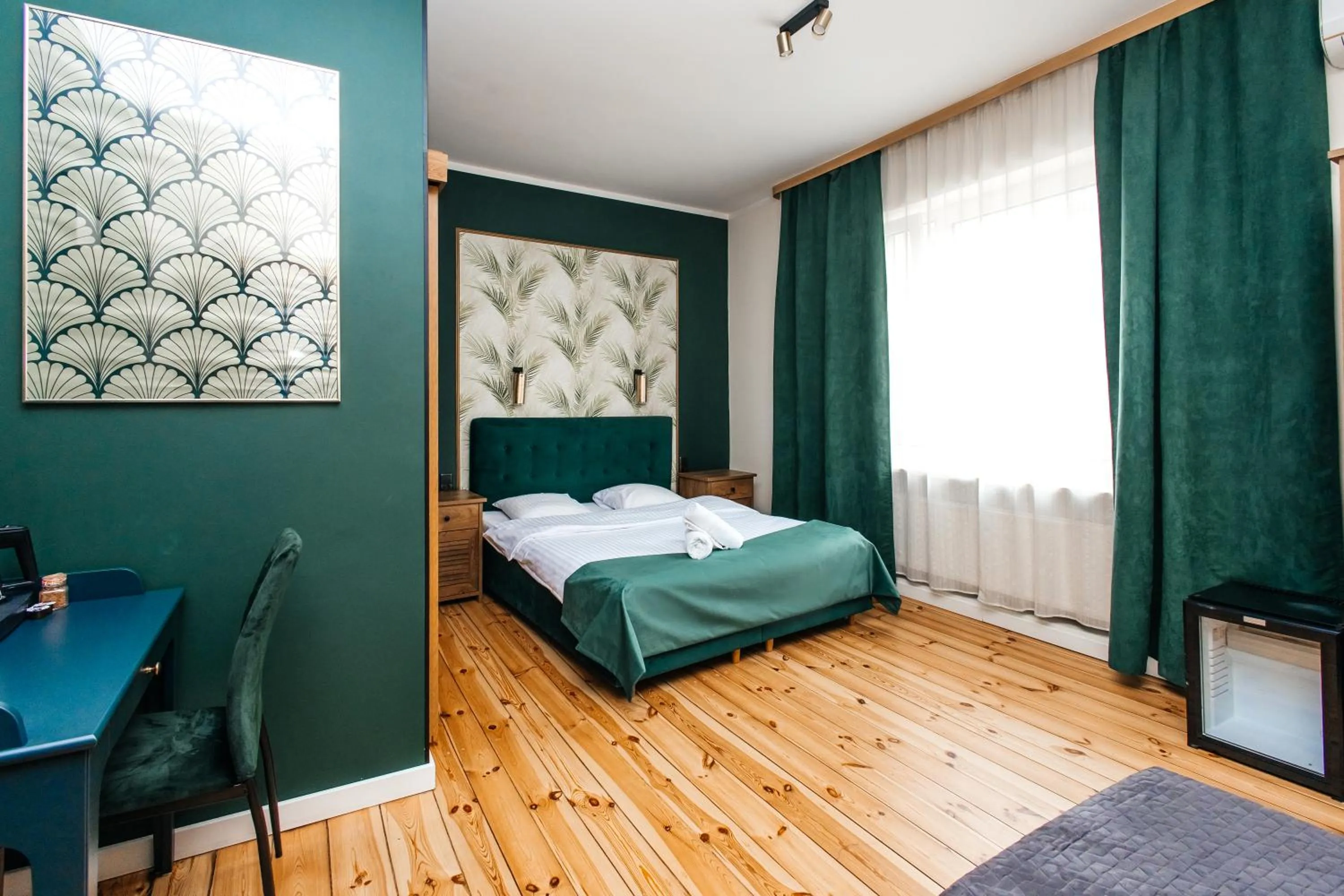 Bed in Elegant Apartments