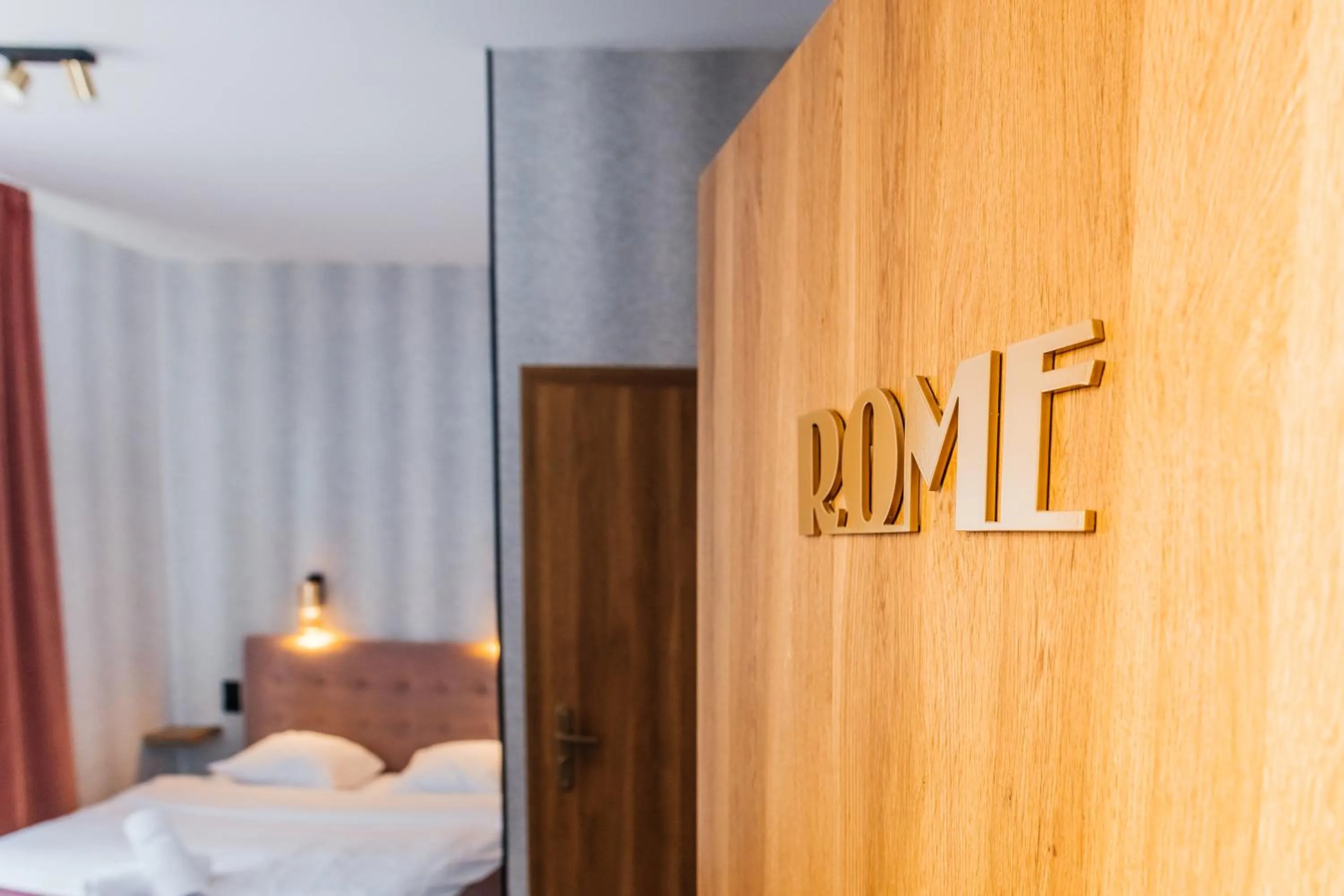 Bed in Elegant Apartments