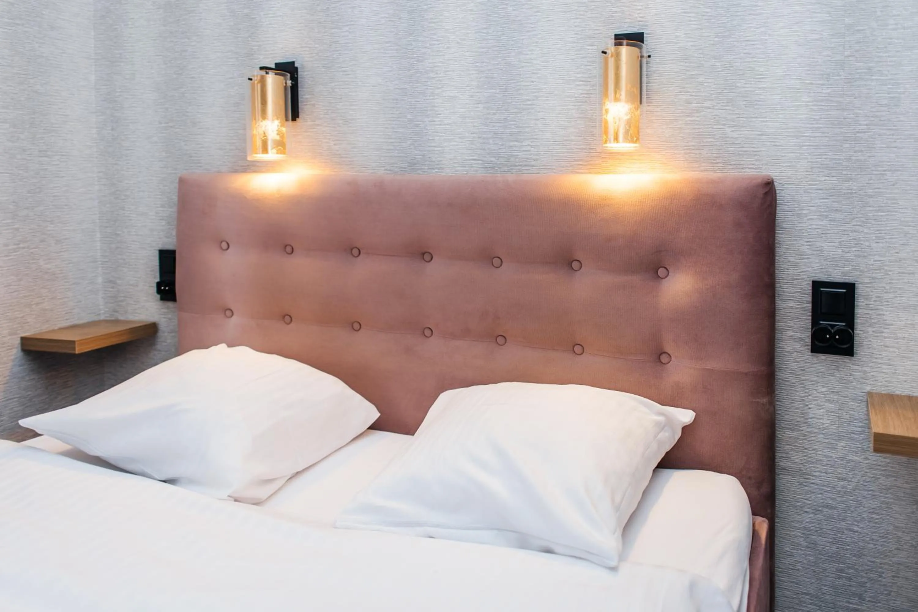 Bed in Elegant Apartments