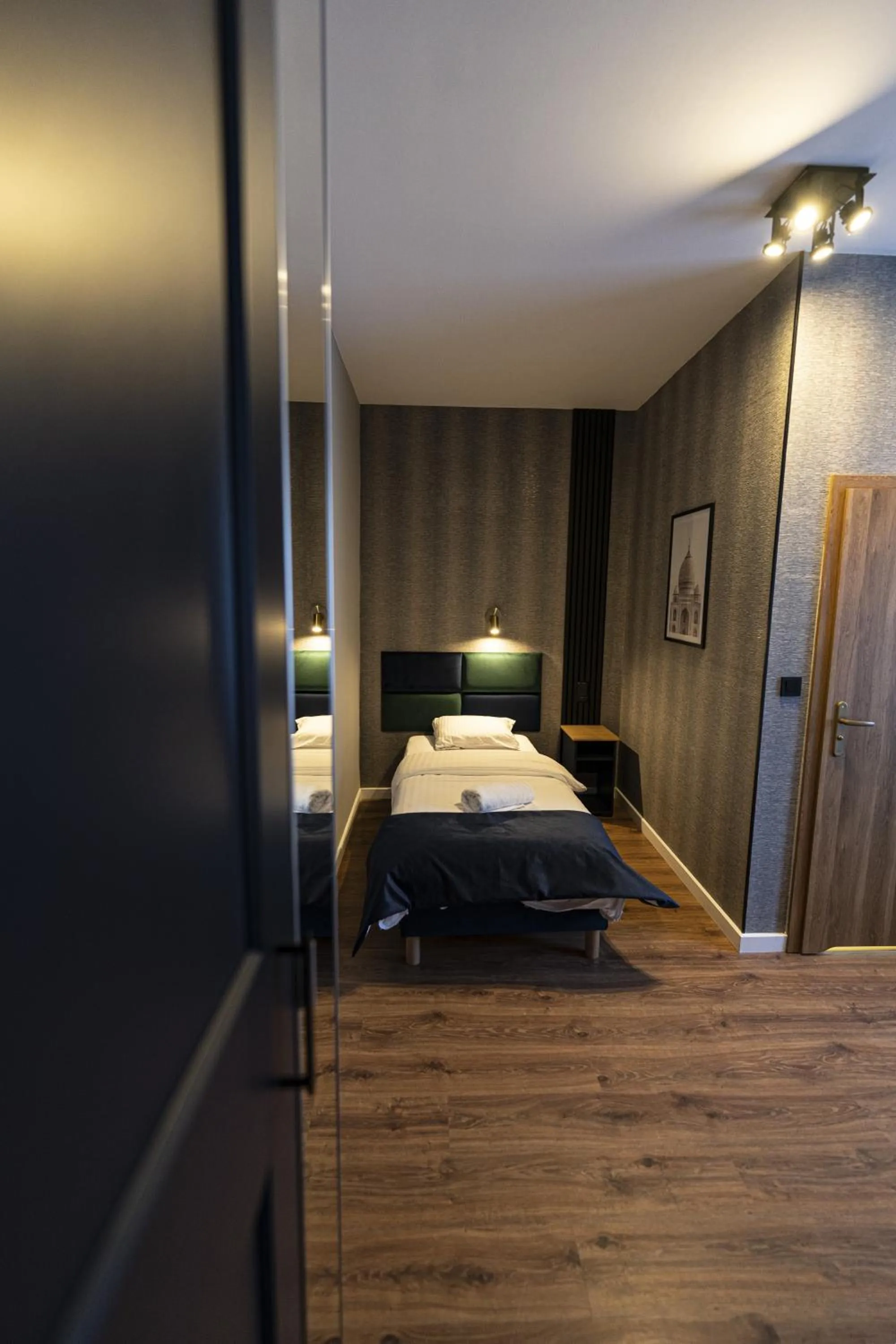 Bed in Elegant Apartments