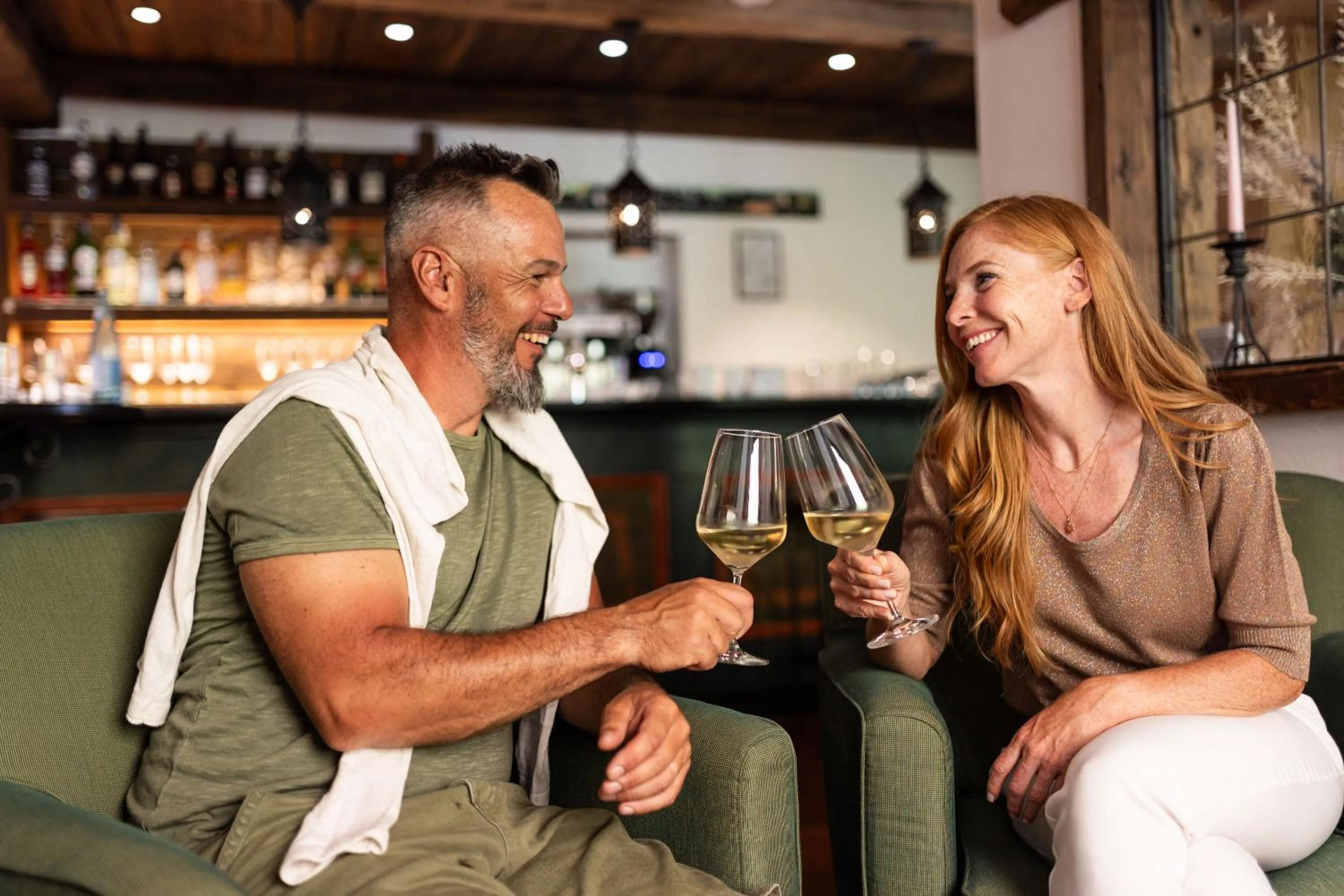 Lounge or bar in Parkhotel Tirolerhof