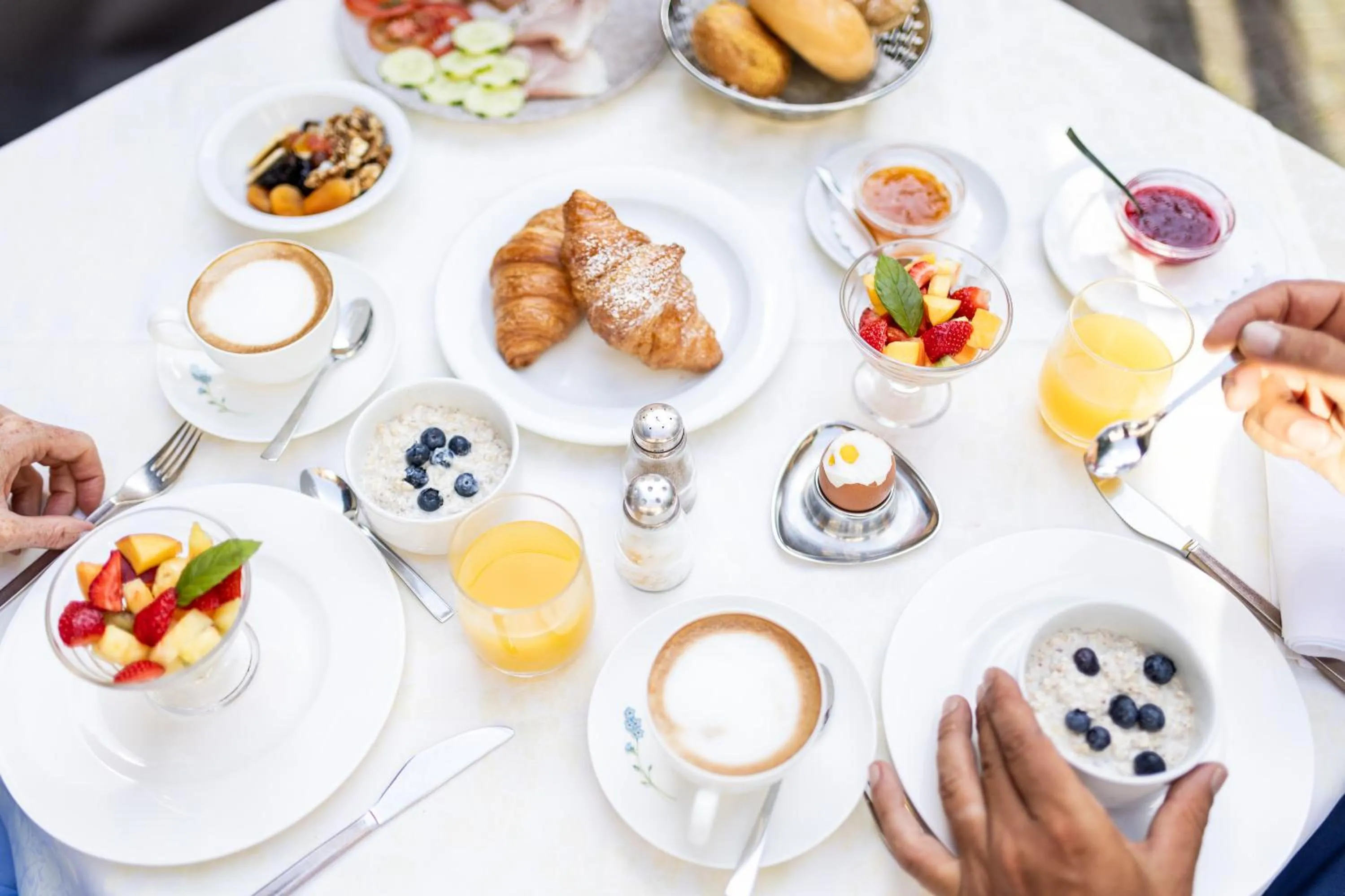 Breakfast in Parkhotel Tirolerhof