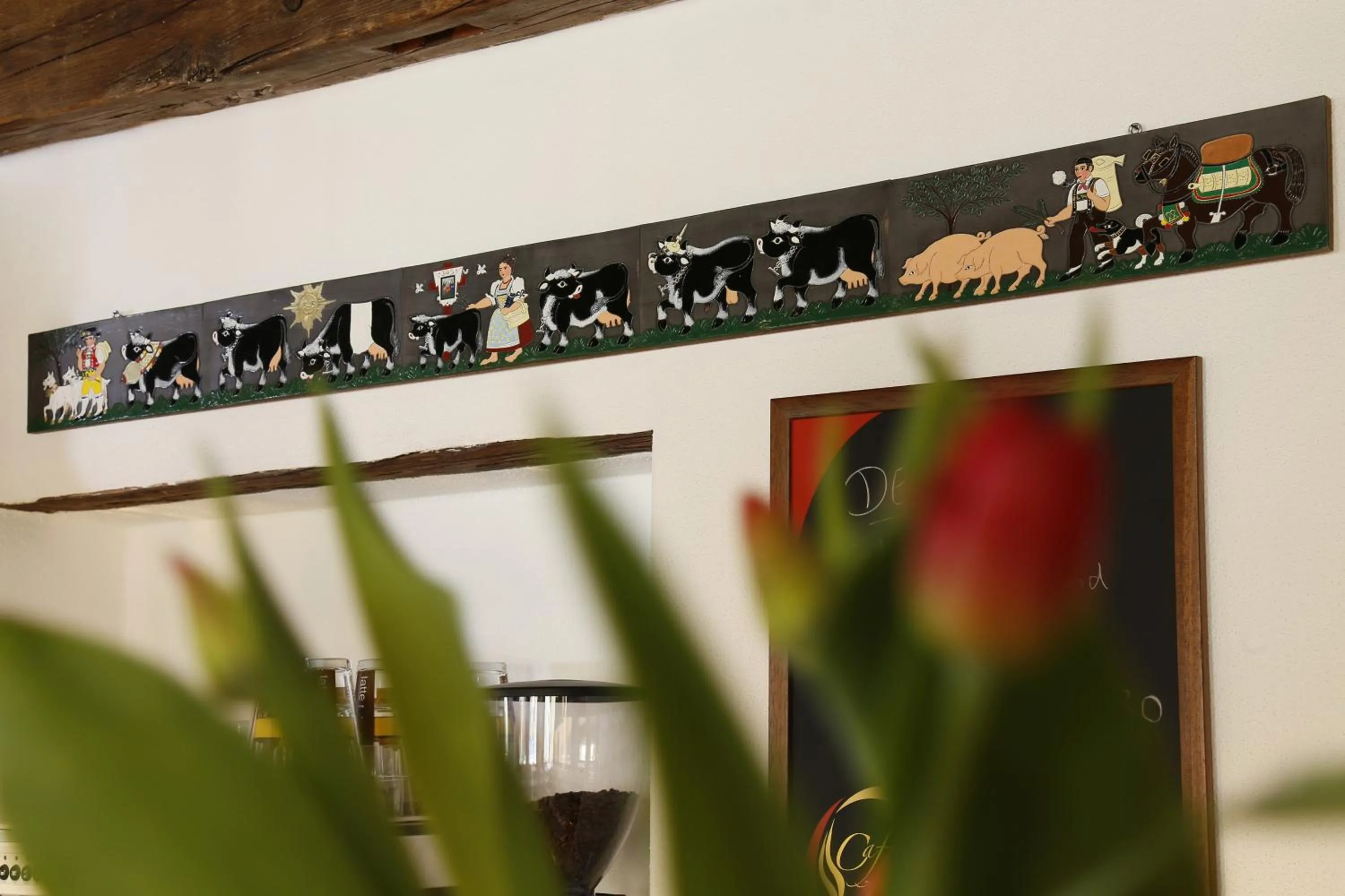 Decorative detail in Parkhotel Tirolerhof