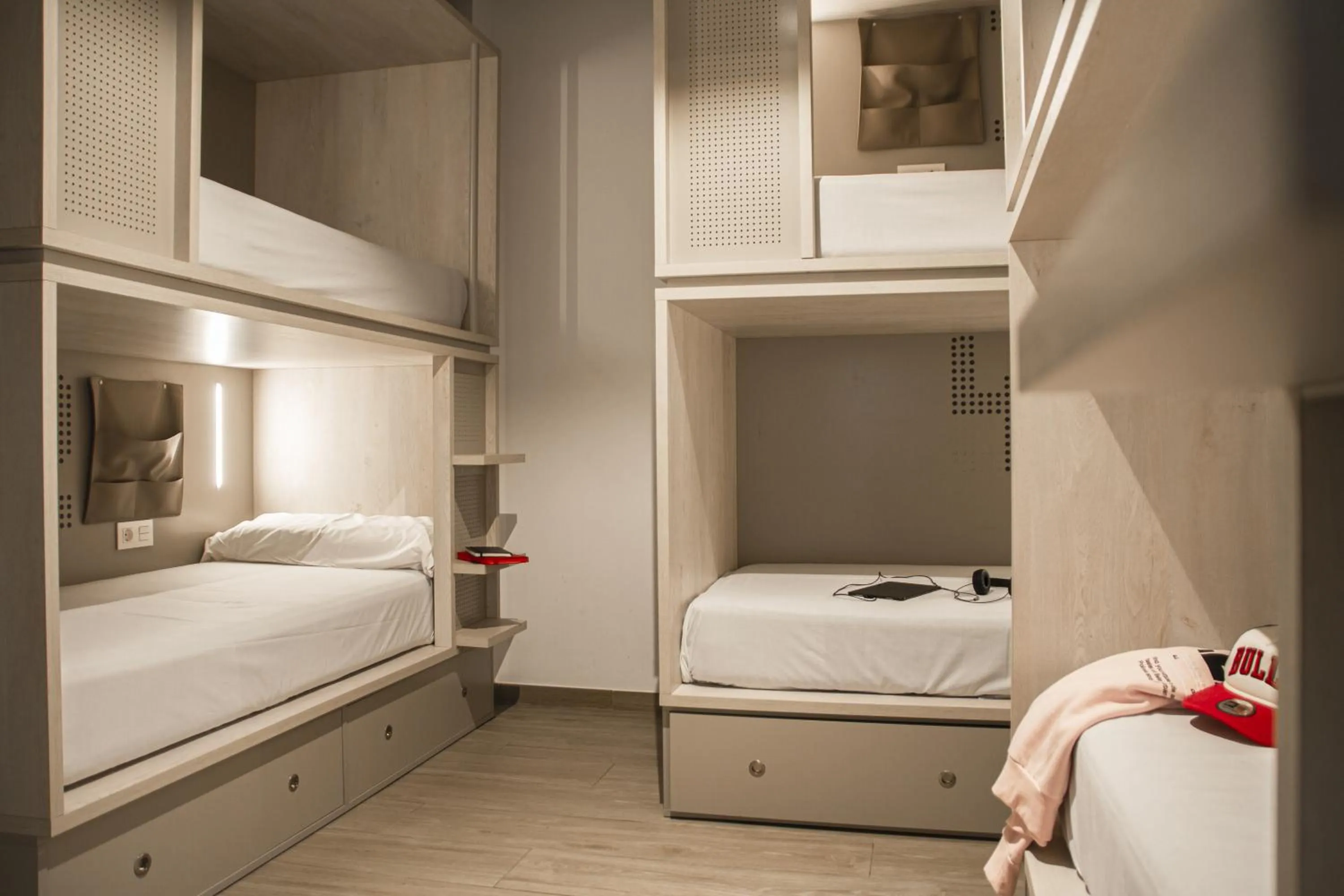 Bed in room00 Salvador Hostel