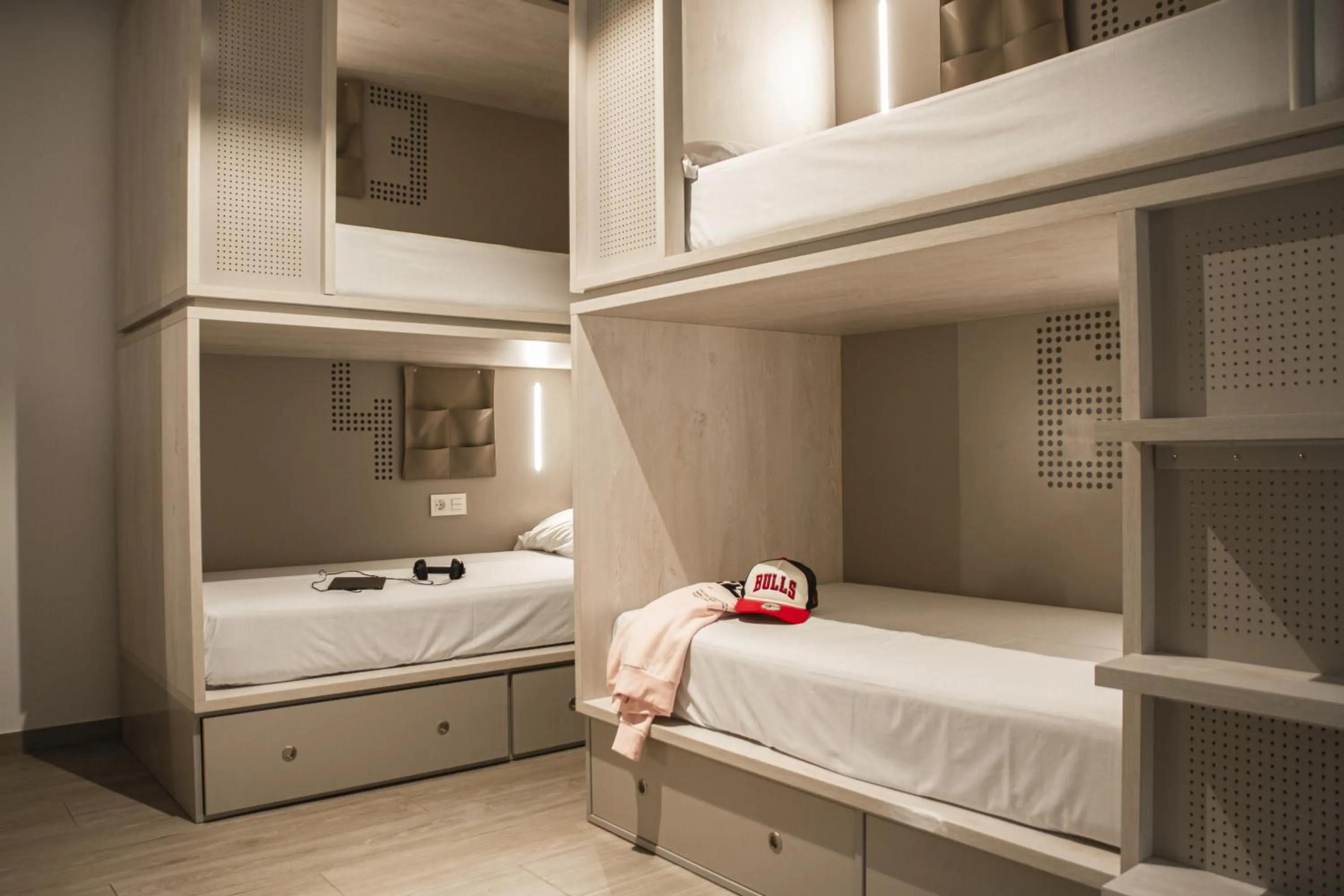 Bed in room00 Salvador Hostel