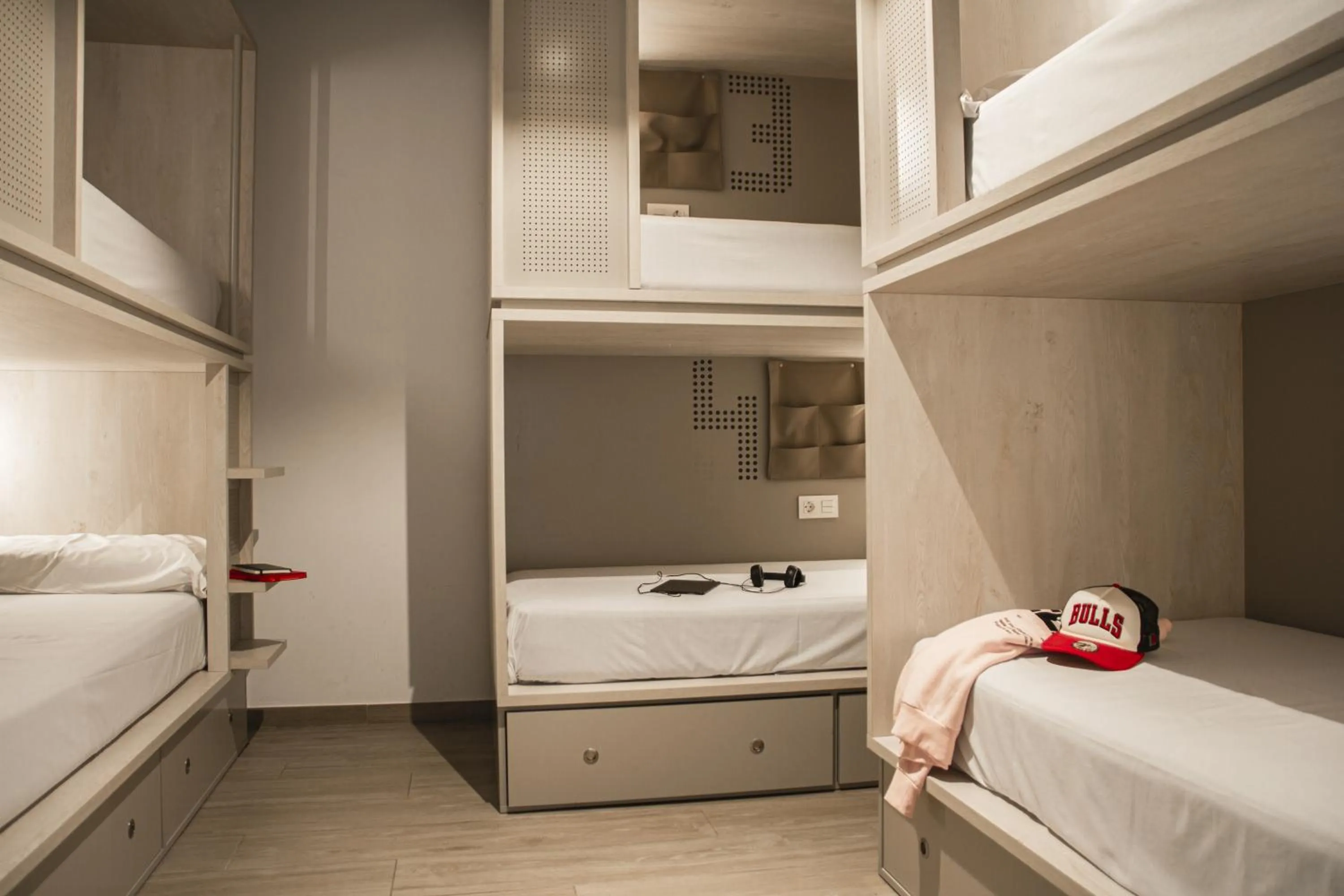 Bed in room00 Salvador Hostel