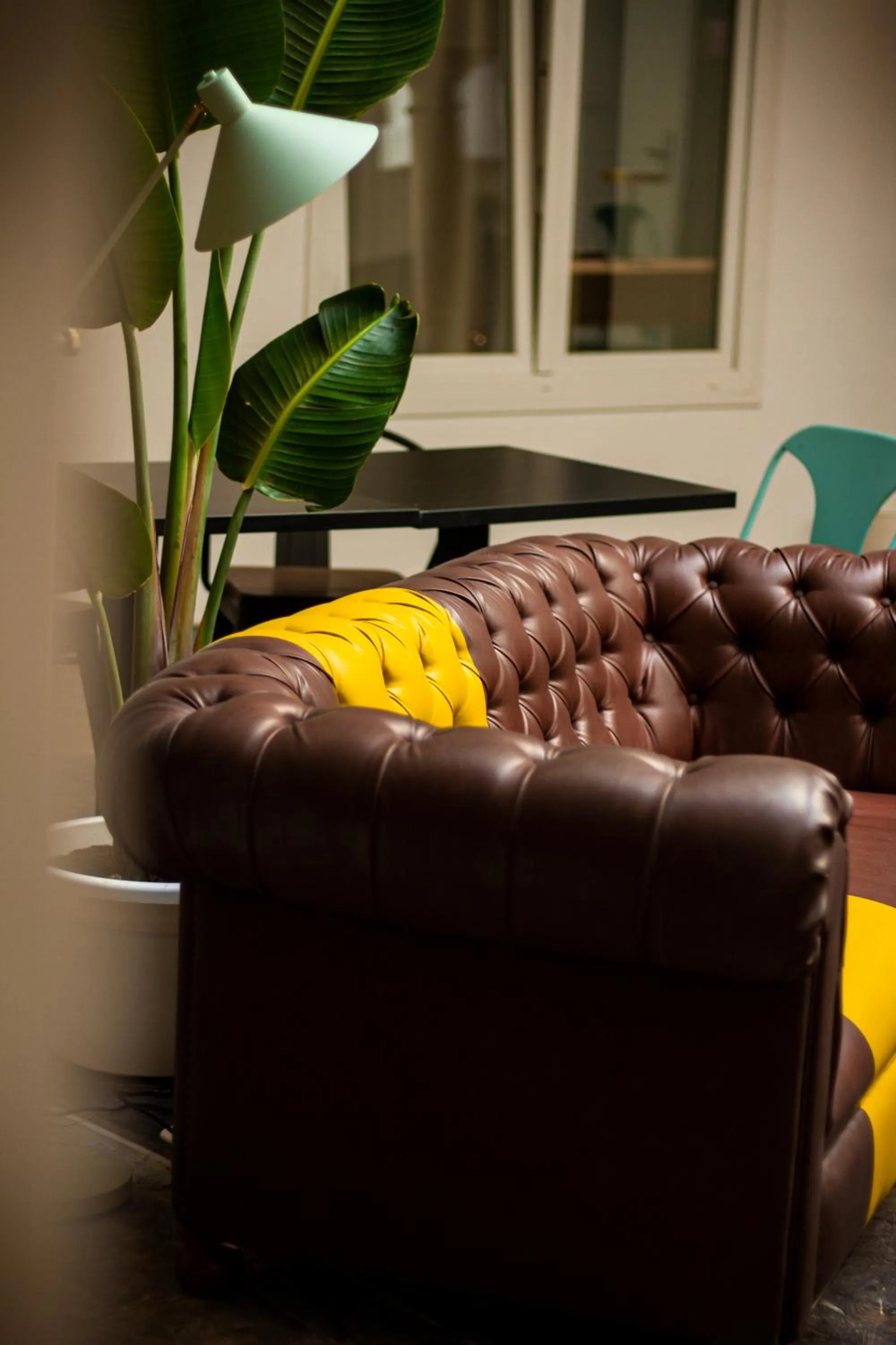 Living room in room00 Salvador Hostel