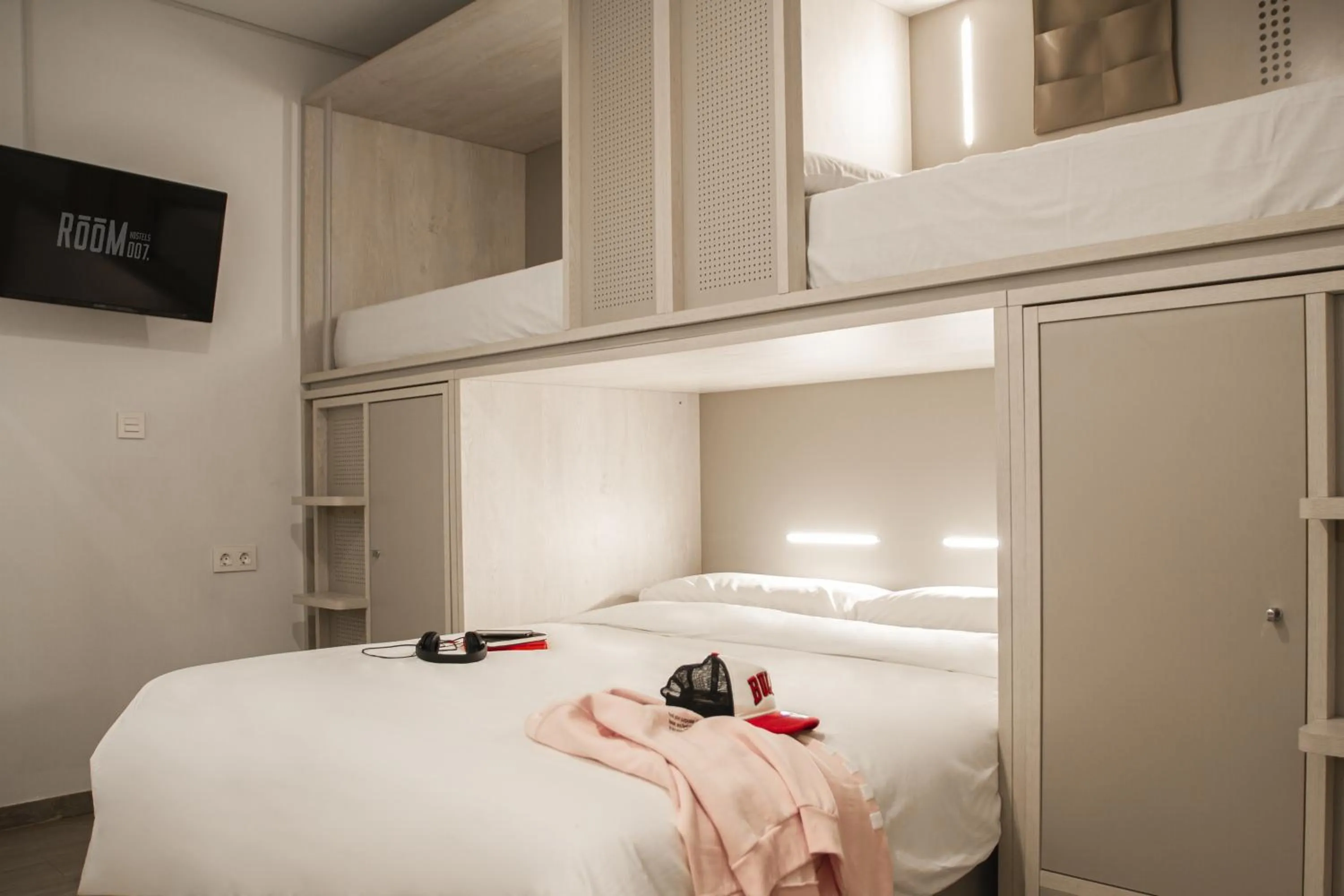 Bed in room00 Salvador Hostel