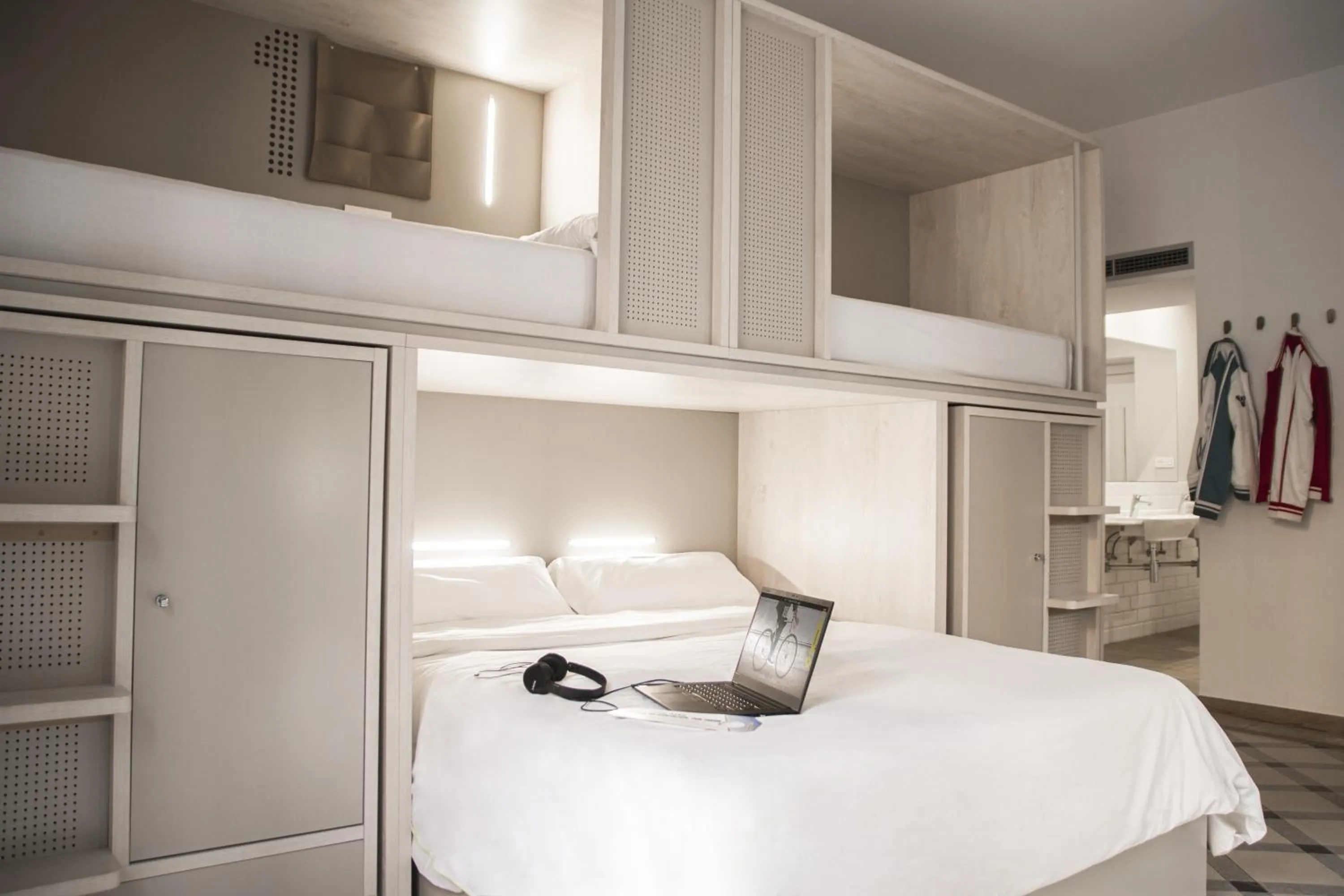 Bed in room00 Salvador Hostel