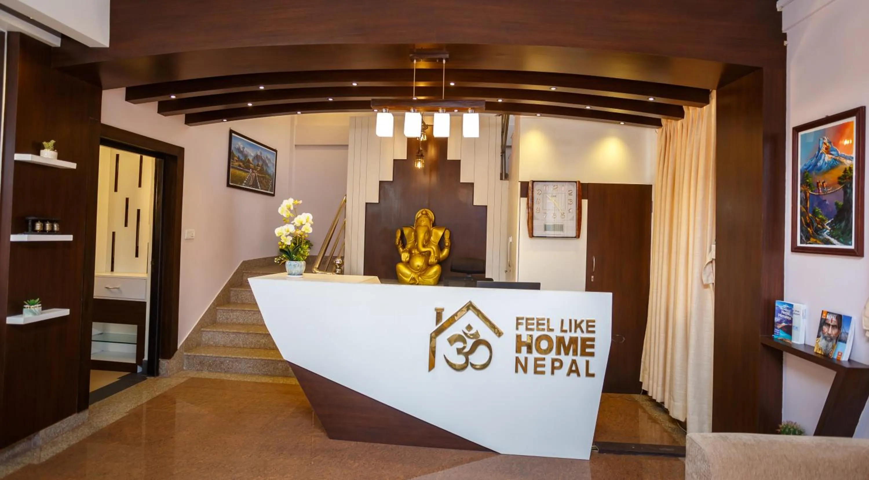 Property logo or sign in Feel Like Home Nepal