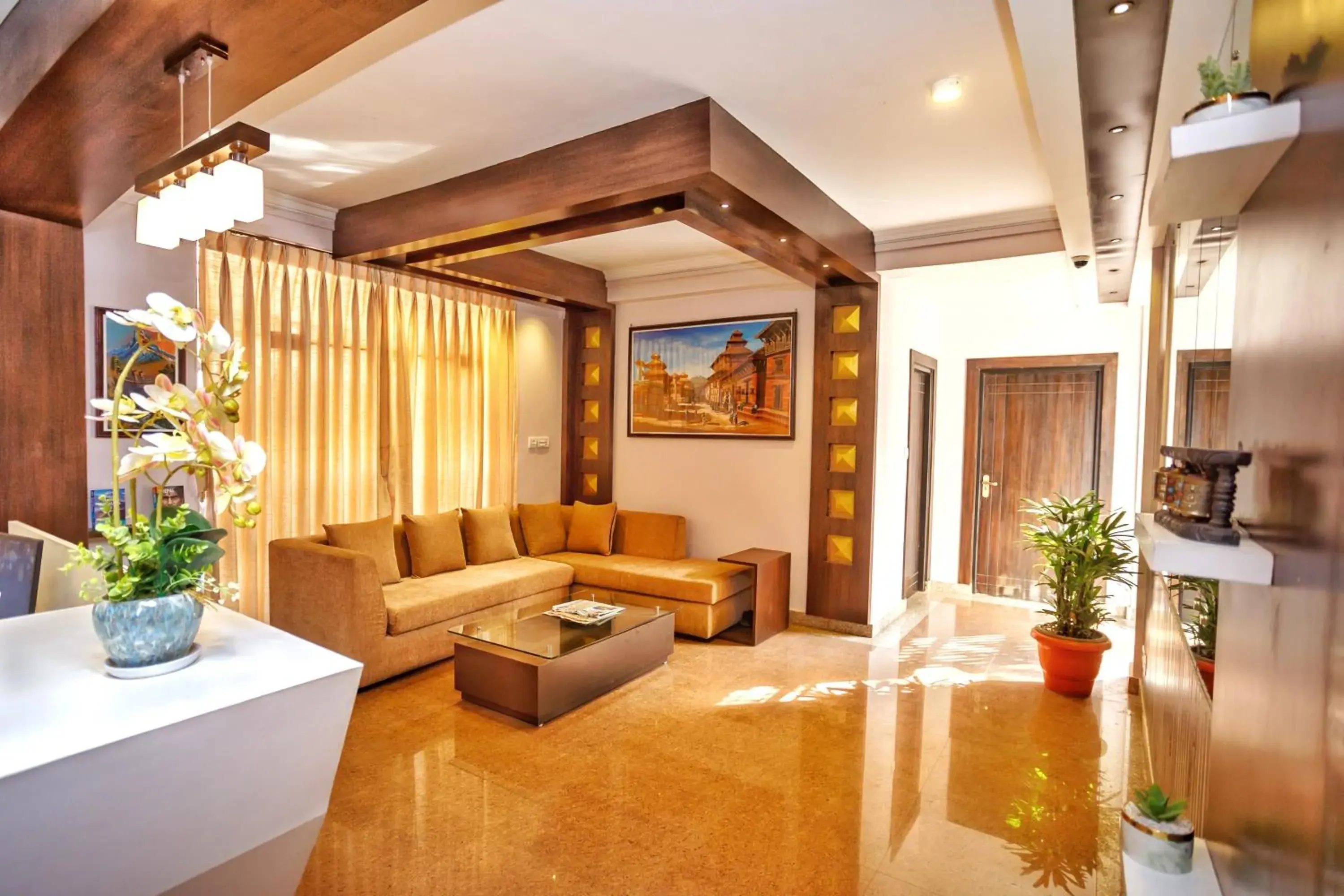 Lobby or reception in Feel Like Home Nepal Lobby or reception in Feel Like Home Nepal