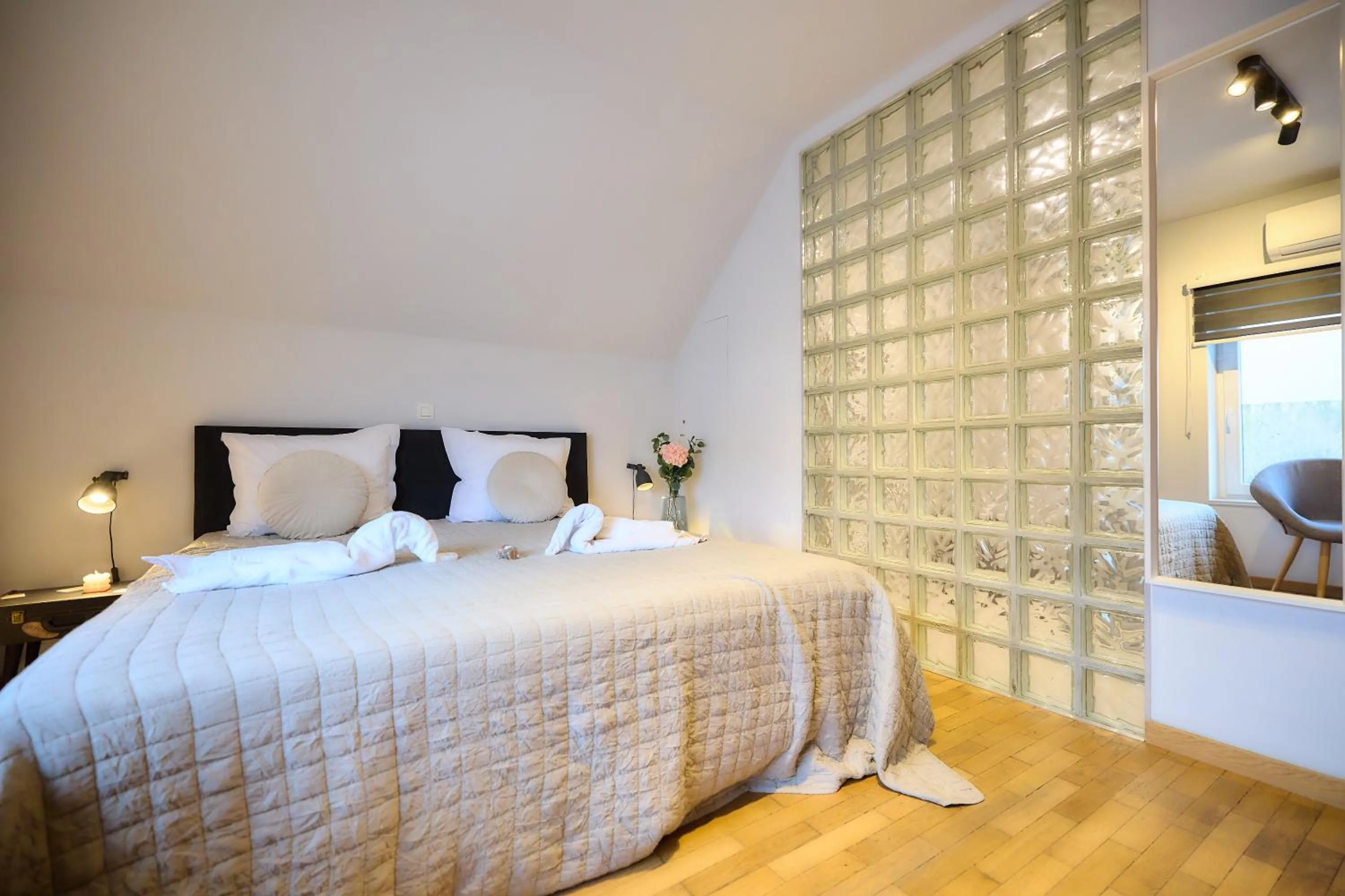 Bed in Villa Cecha B&b &Wellness