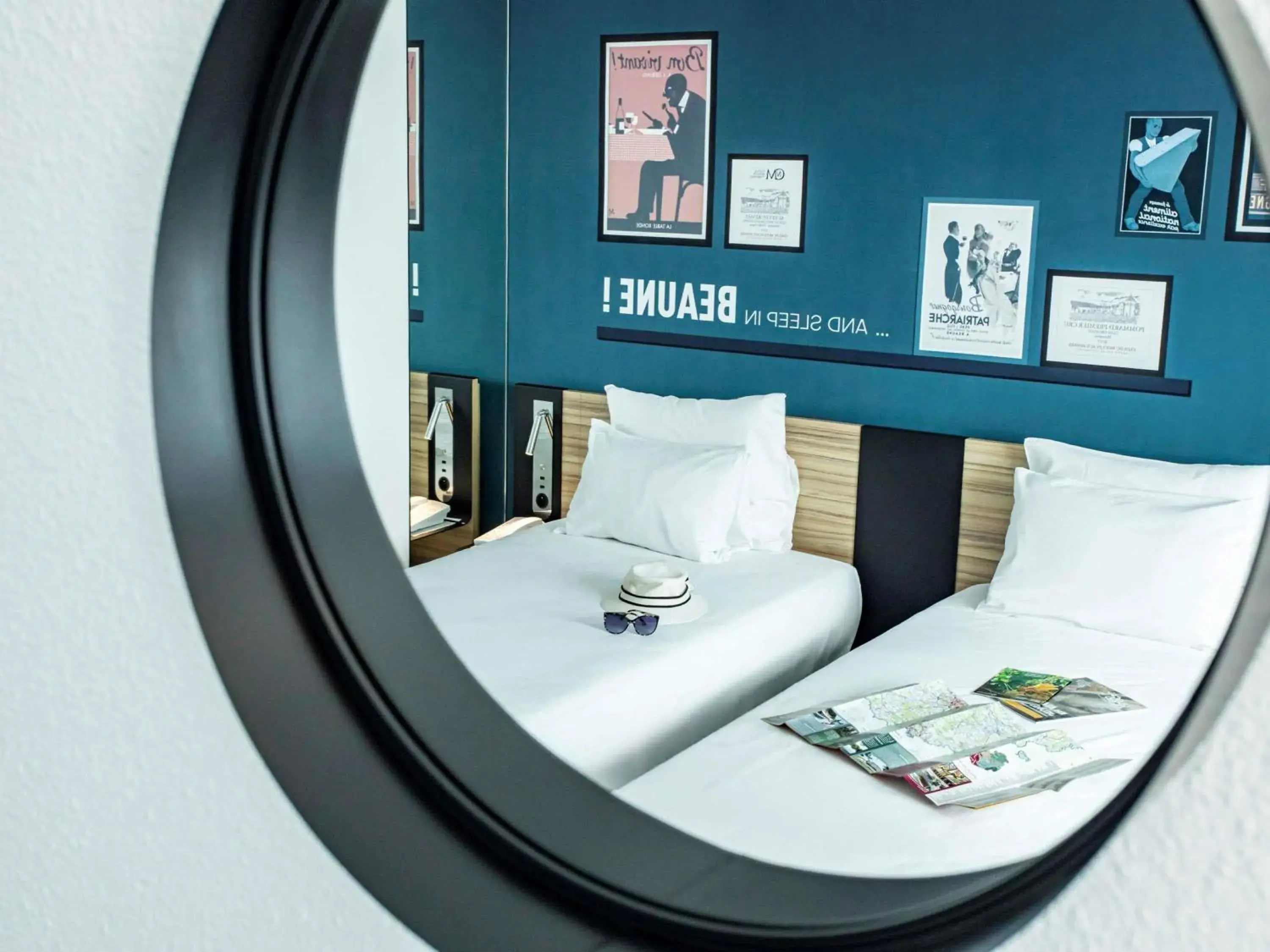 Bedroom in Novotel Beaune Bedroom in Novotel Beaune