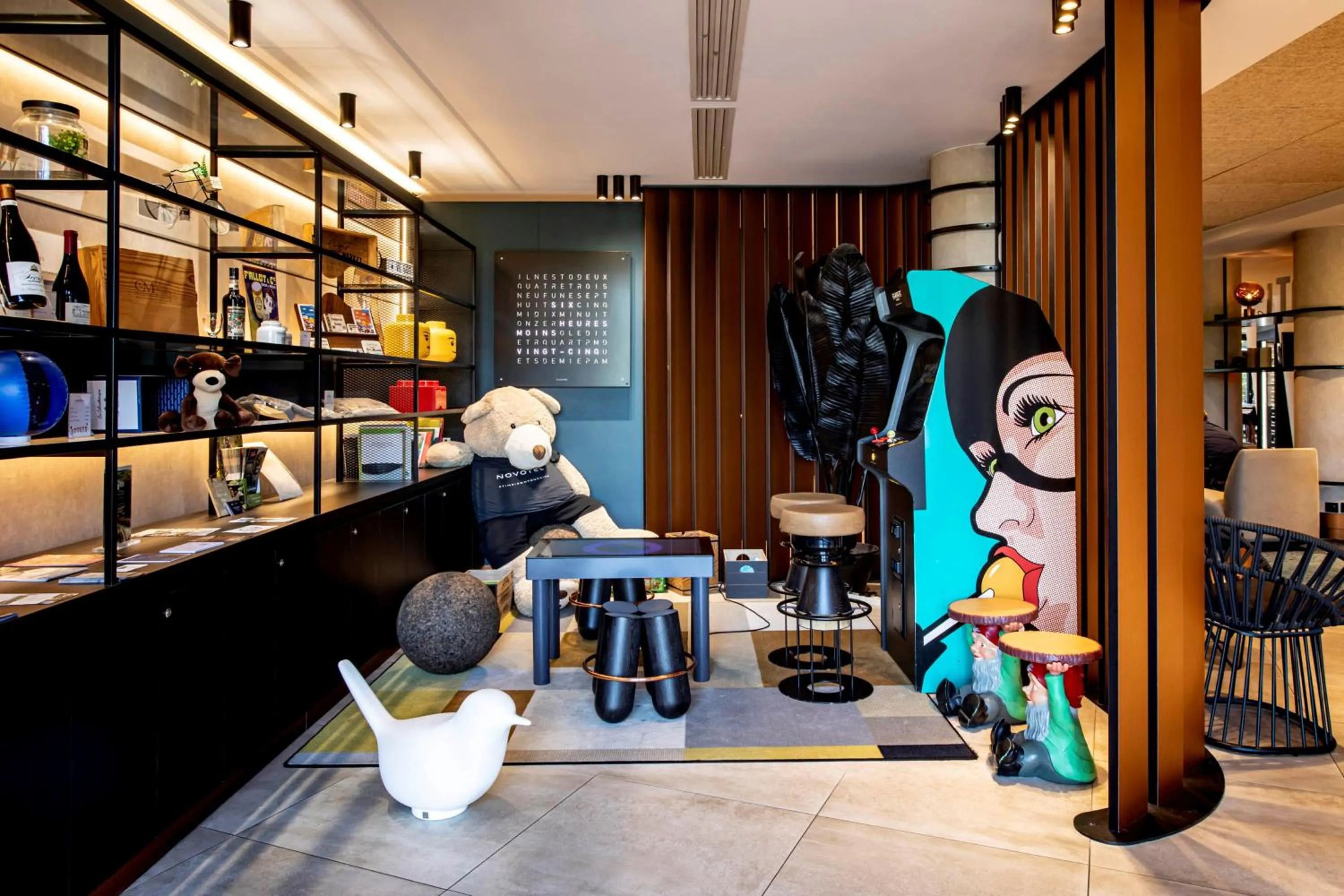 Game Room in Novotel Beaune