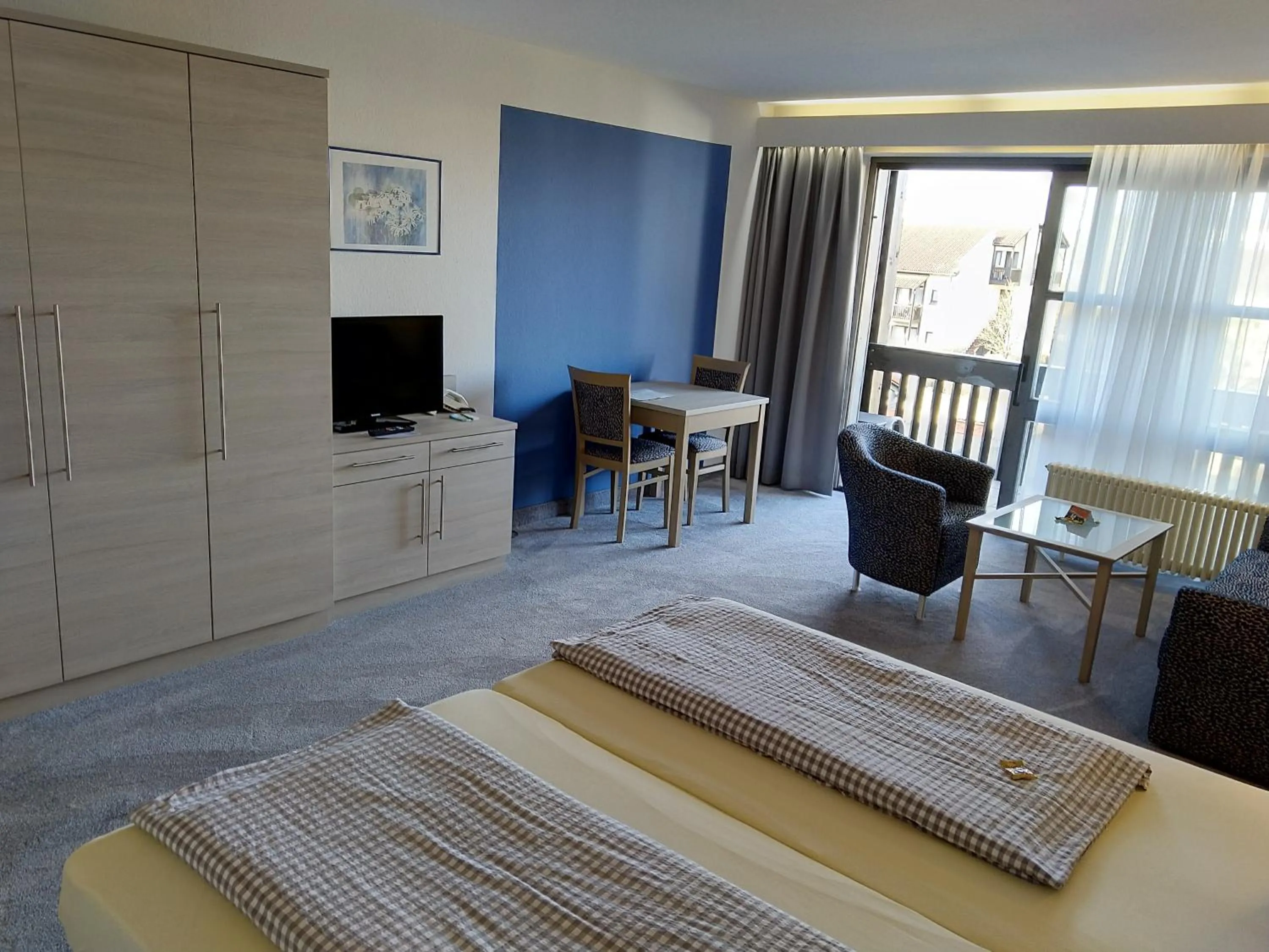 Bed in Hotel Fortuna