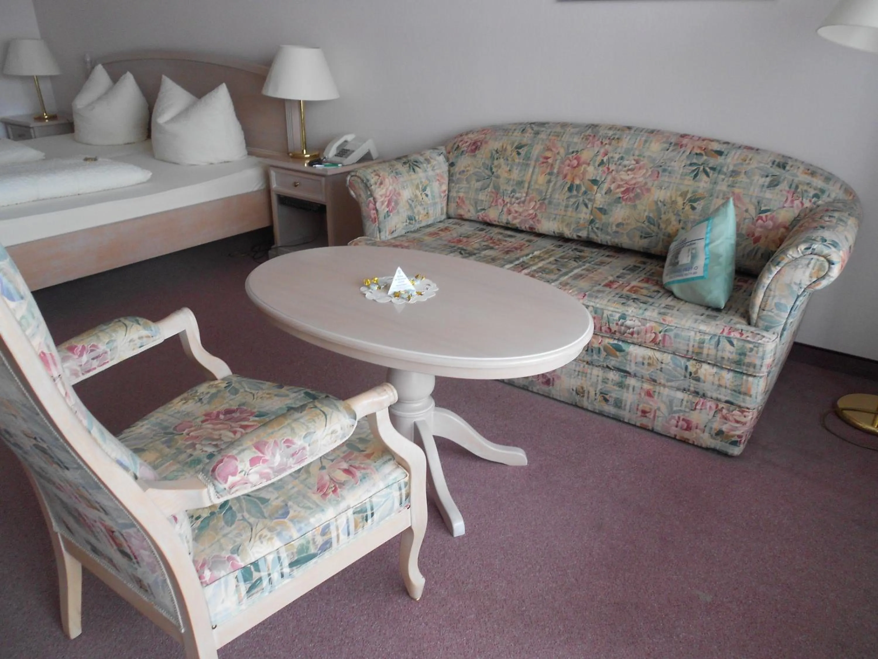 Bed in Hotel Fortuna