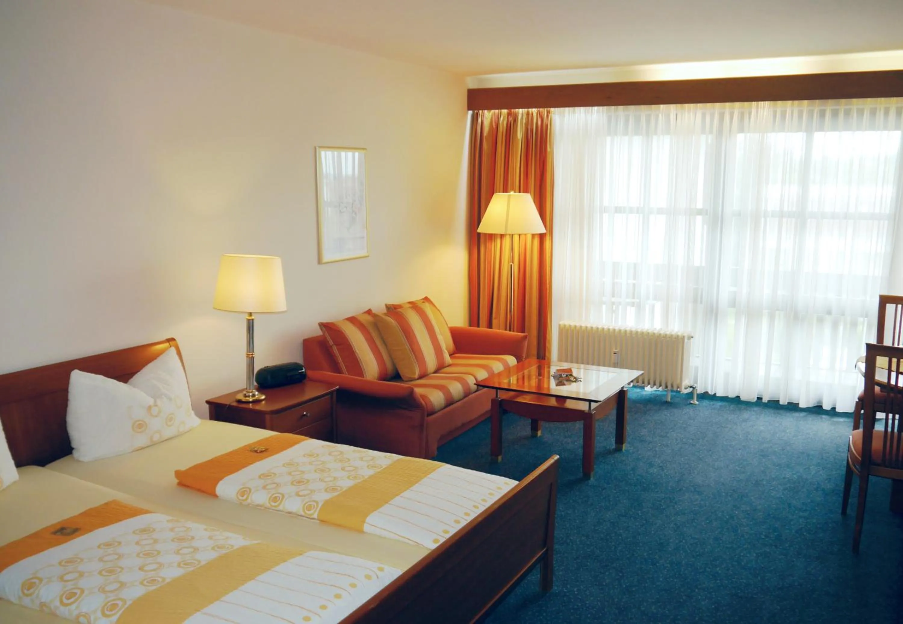 Bed in Hotel Fortuna