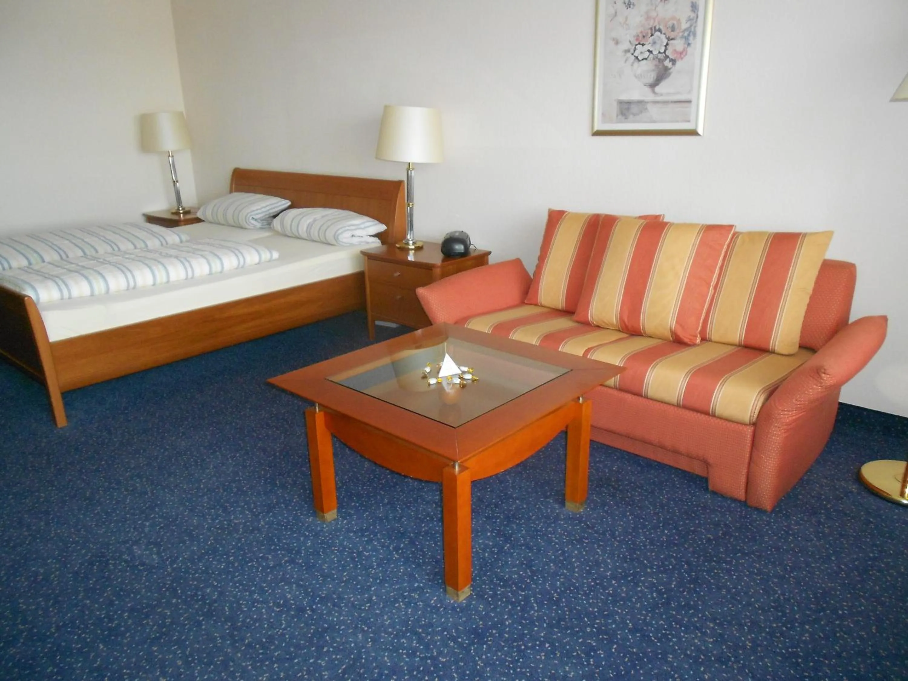 Bed in Hotel Fortuna