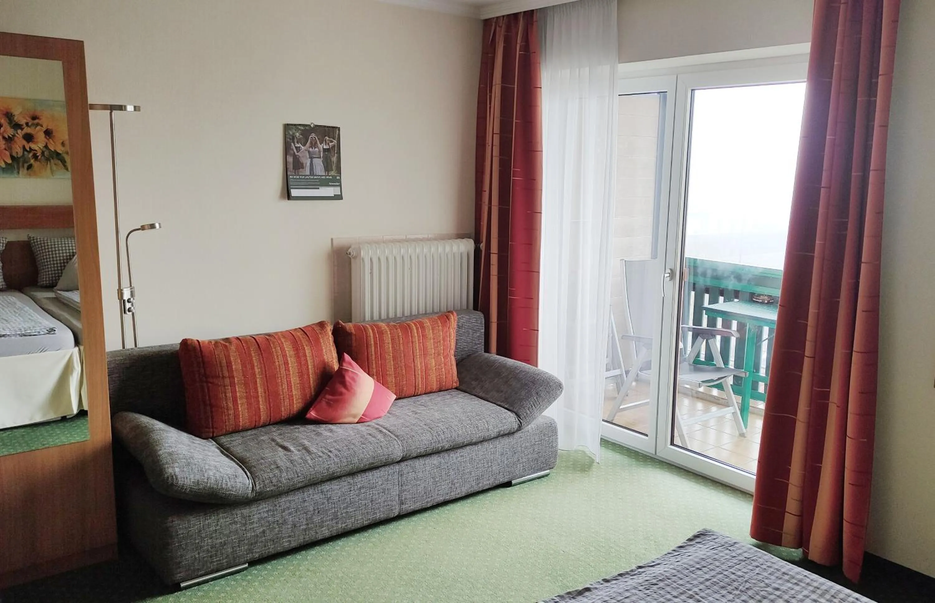 Bed in Hotel Fortuna